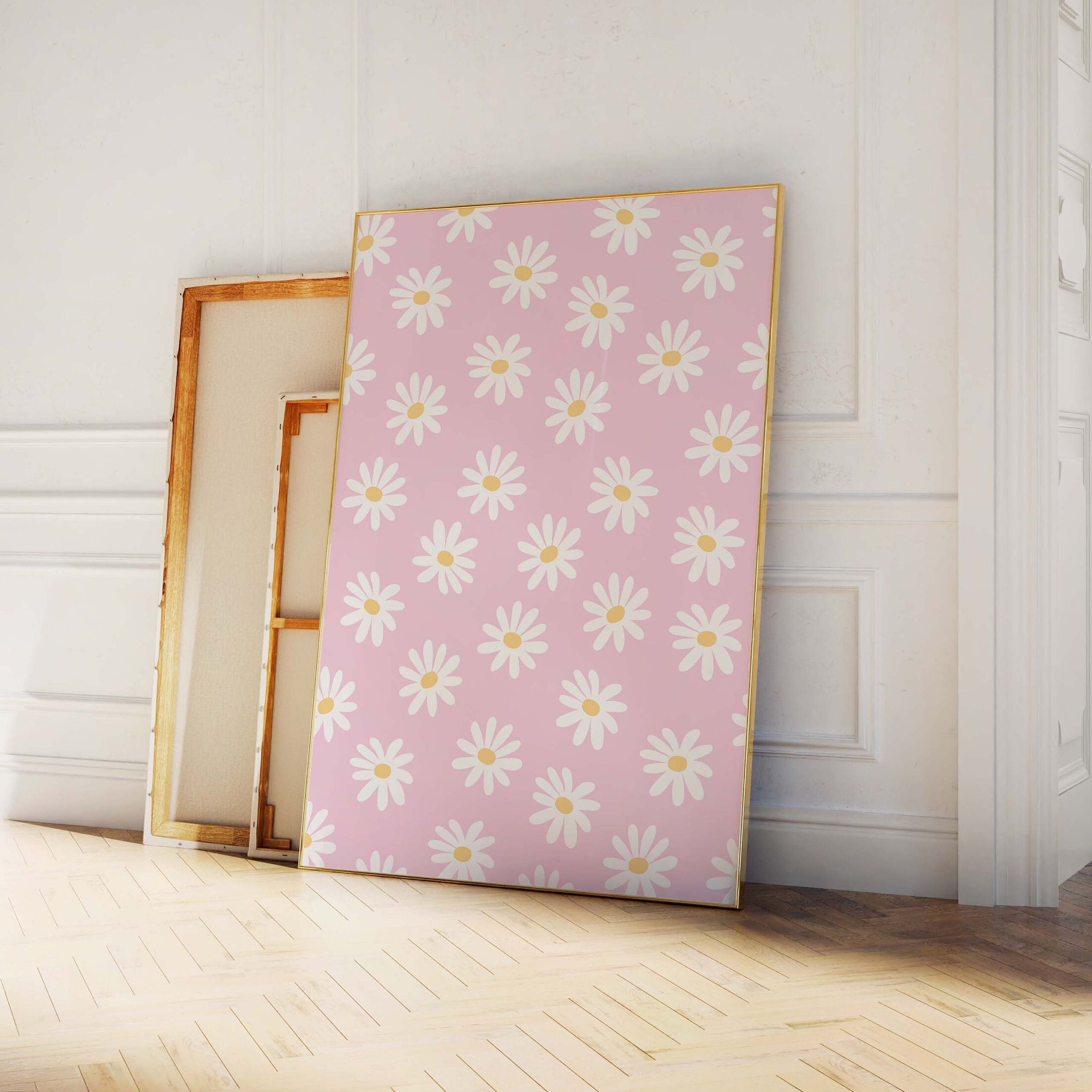 Pink Daisy Print - Image 3