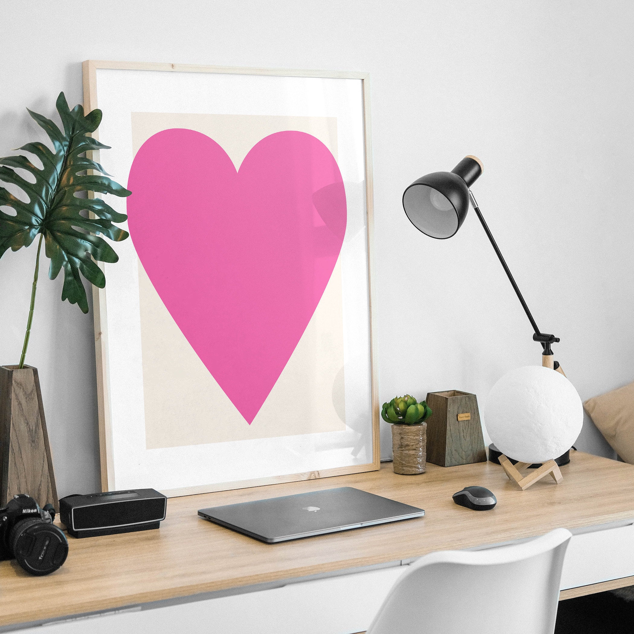 Pink Heart Print - Image 2