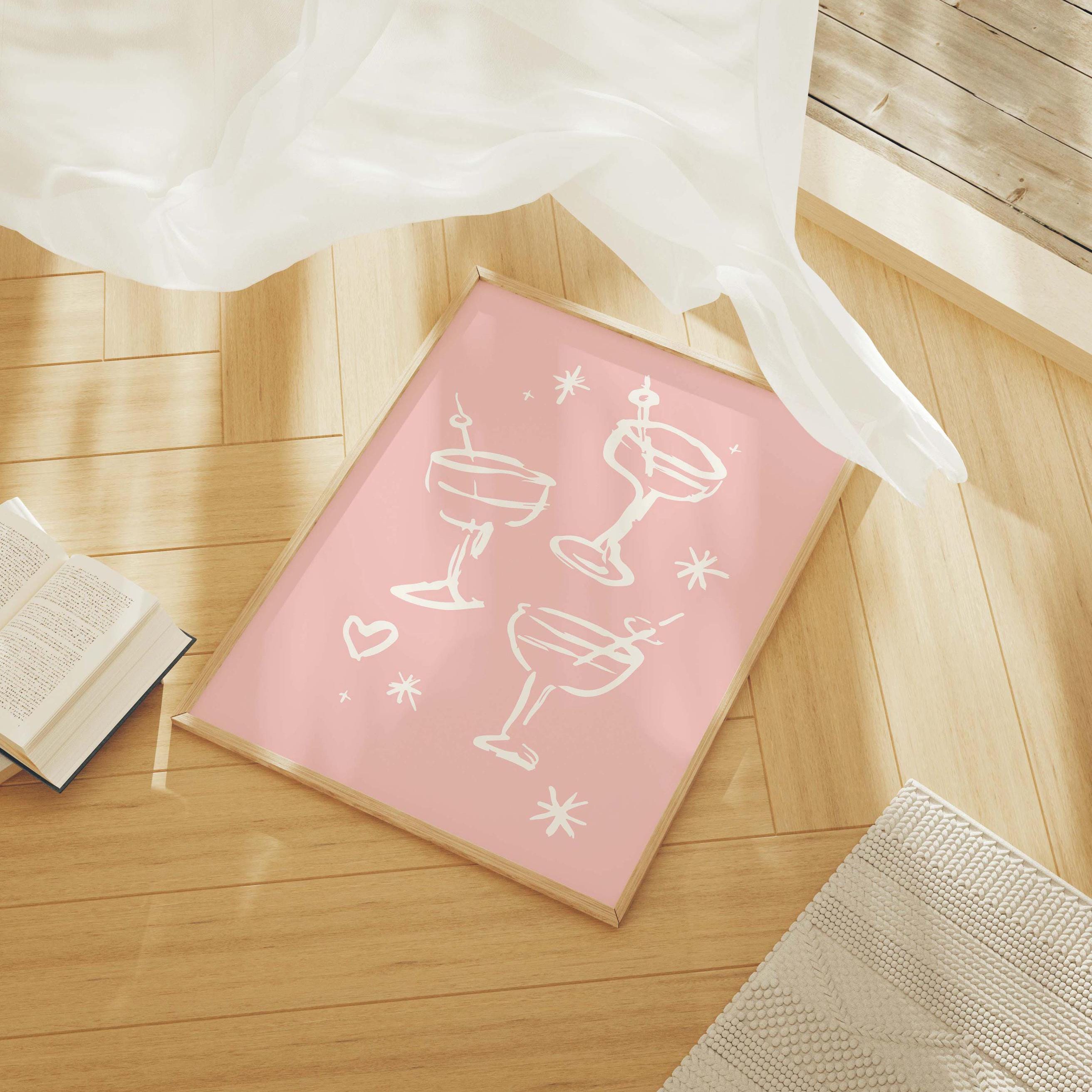 Pink Martini Sketch Print - Image 3