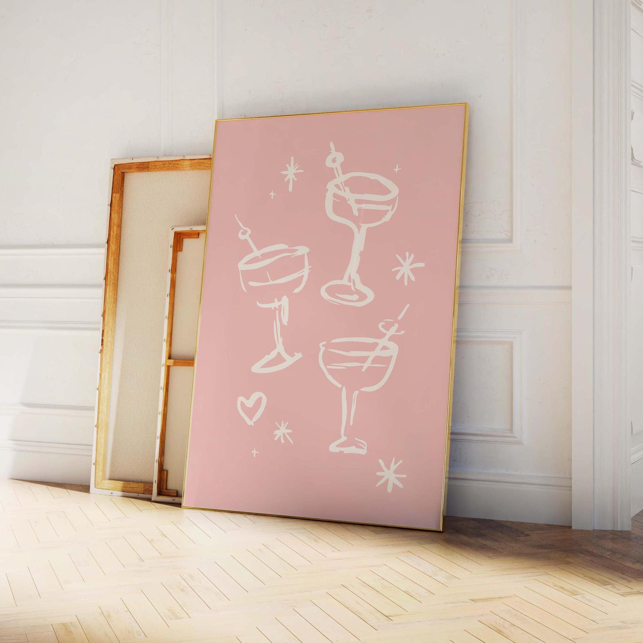 Pink Martini Sketch Print - Image 4