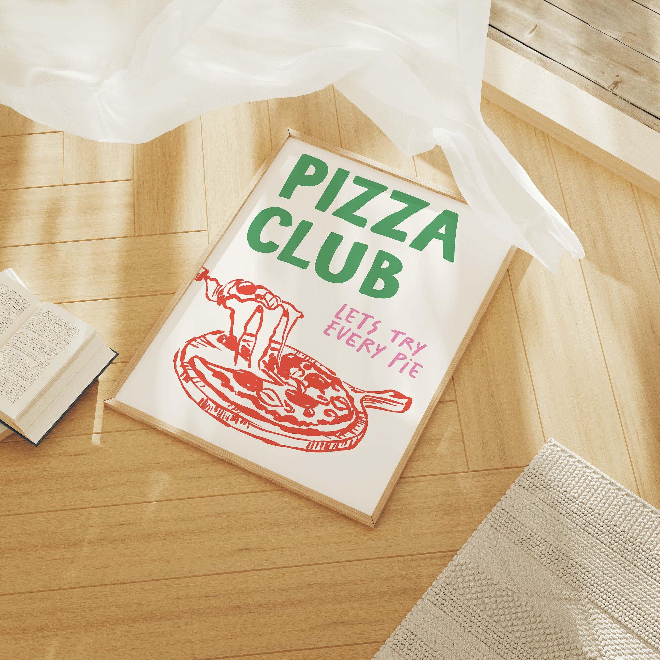 Pizza Club Print - Image 3