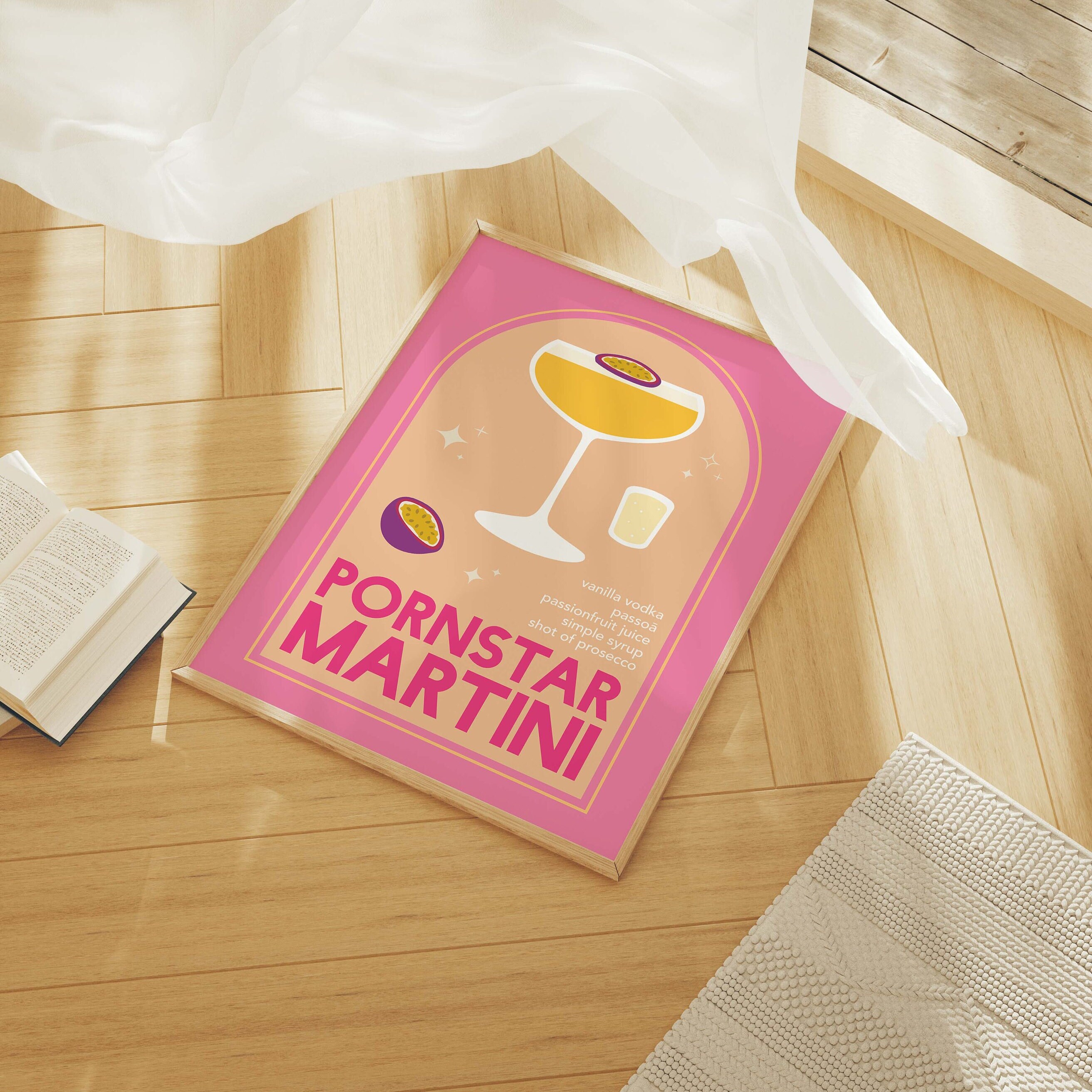 Pornstar Martini Cocktail Print - Image 2