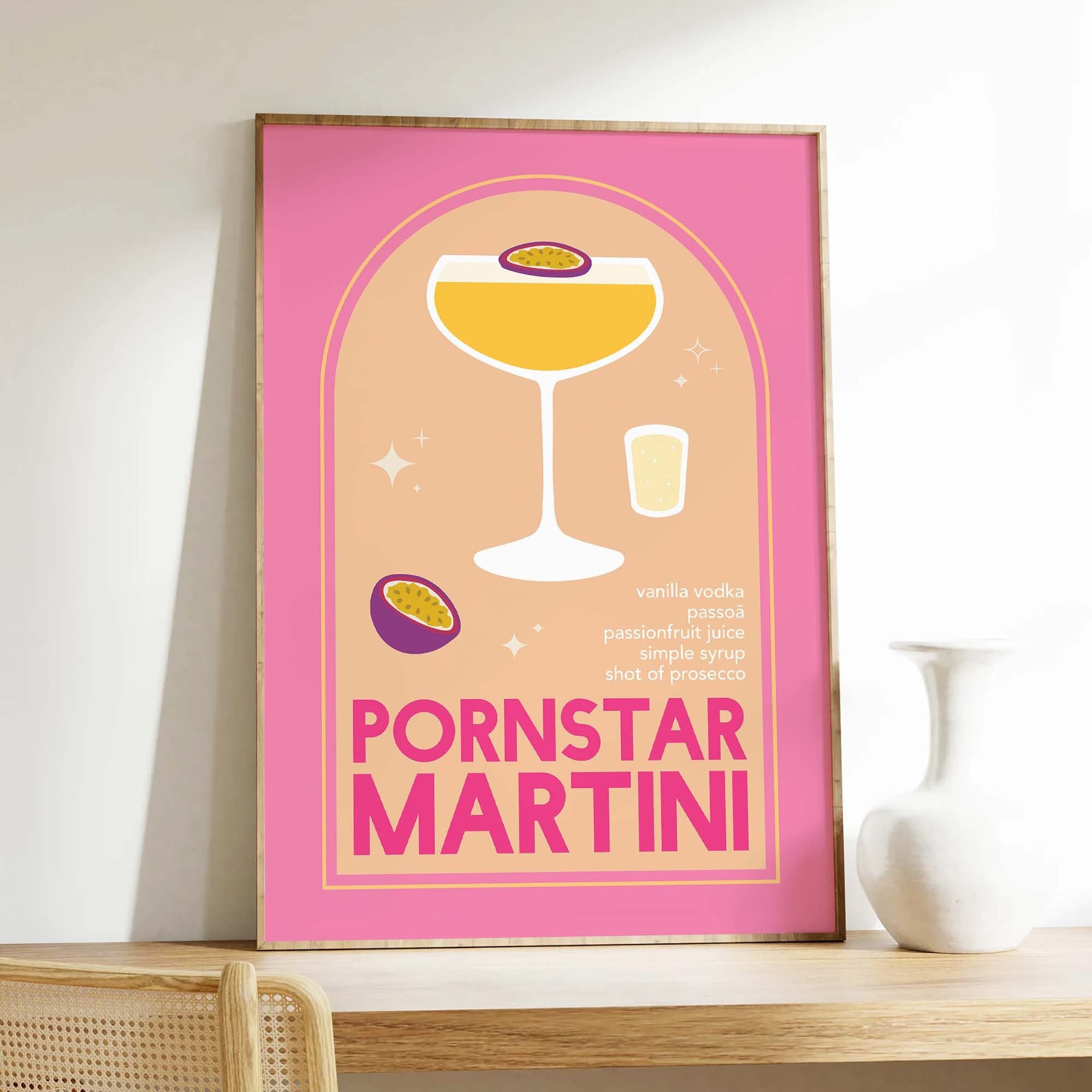 Pornstar Martini Cocktail Print - Image 3