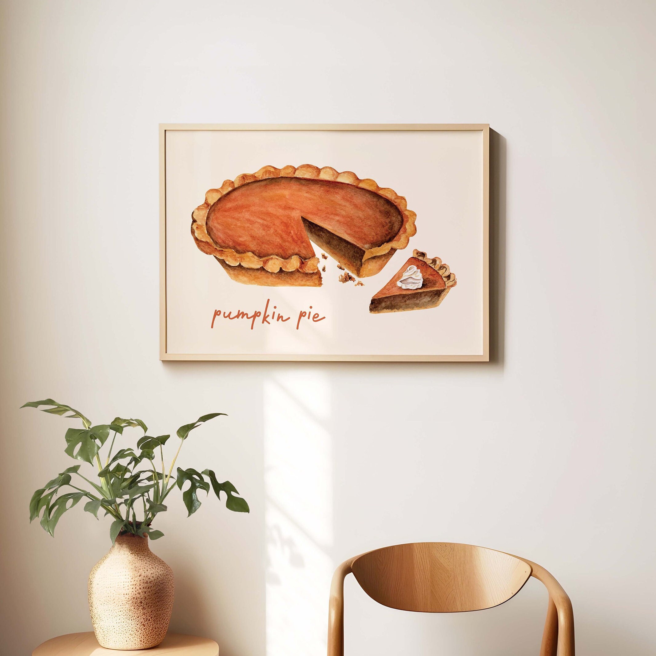 Pumpkin Pie Print - Image 3