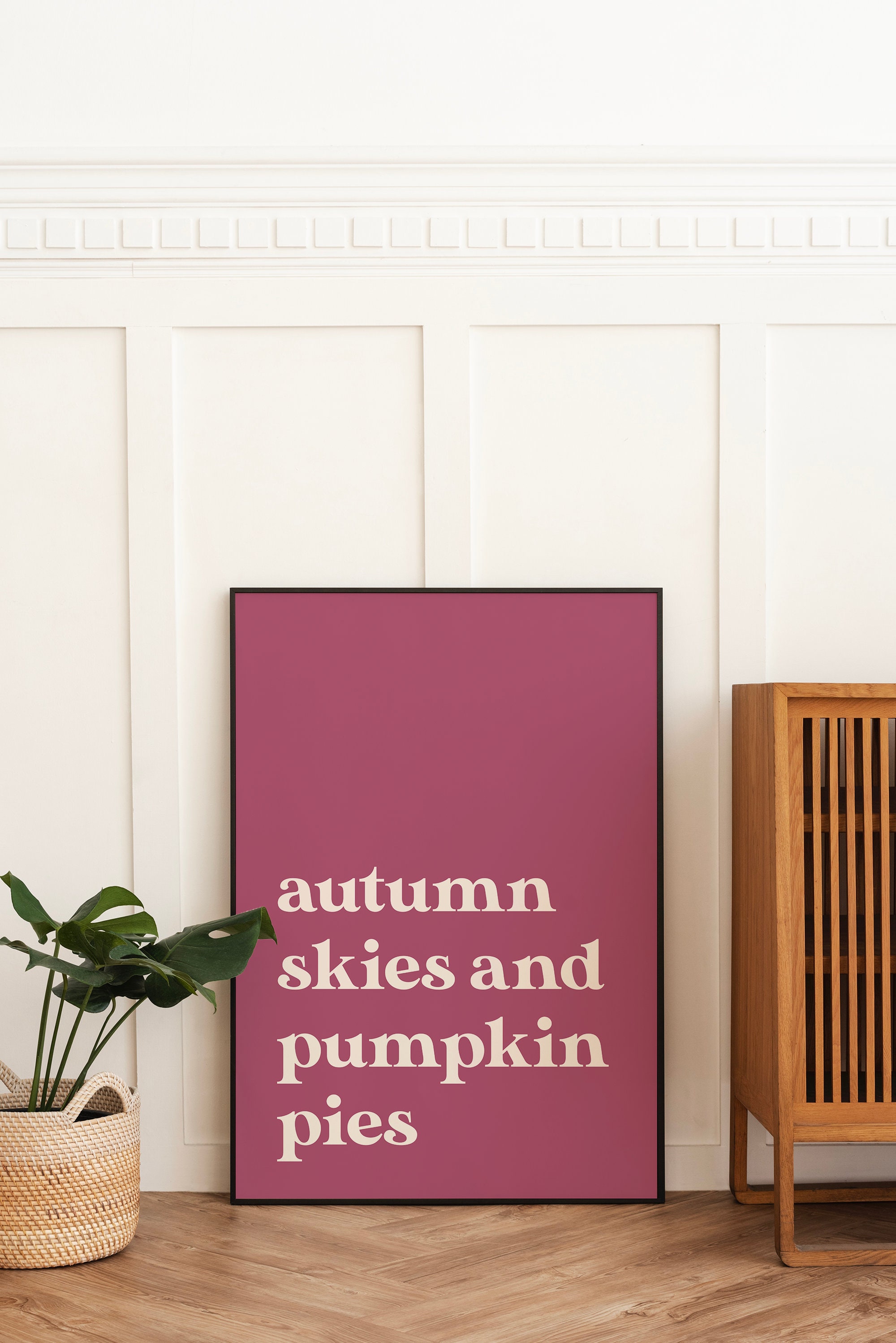 Pumpkin Pies Quote Print - Image 4
