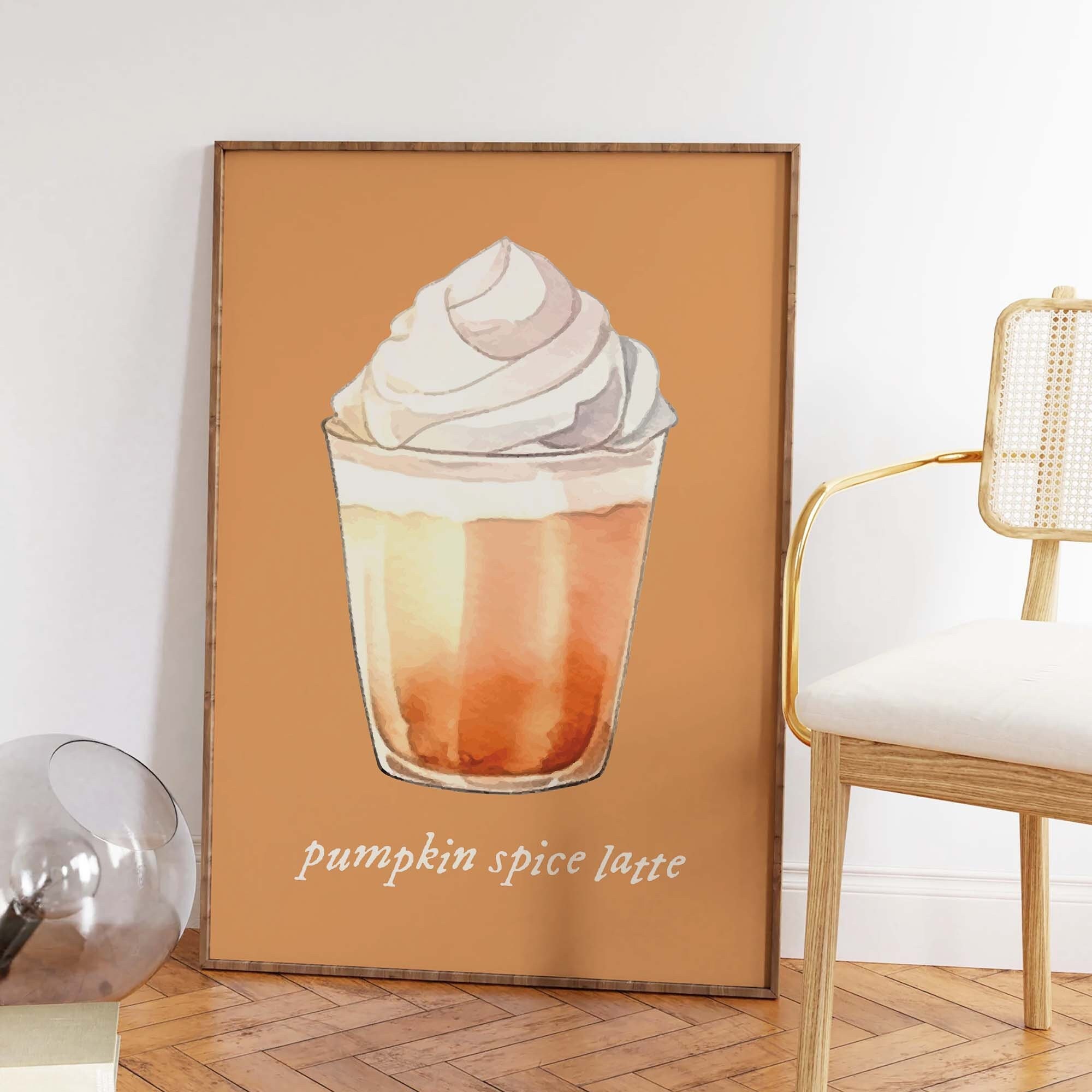 Pumpkin Spice Latte Print - Image 4