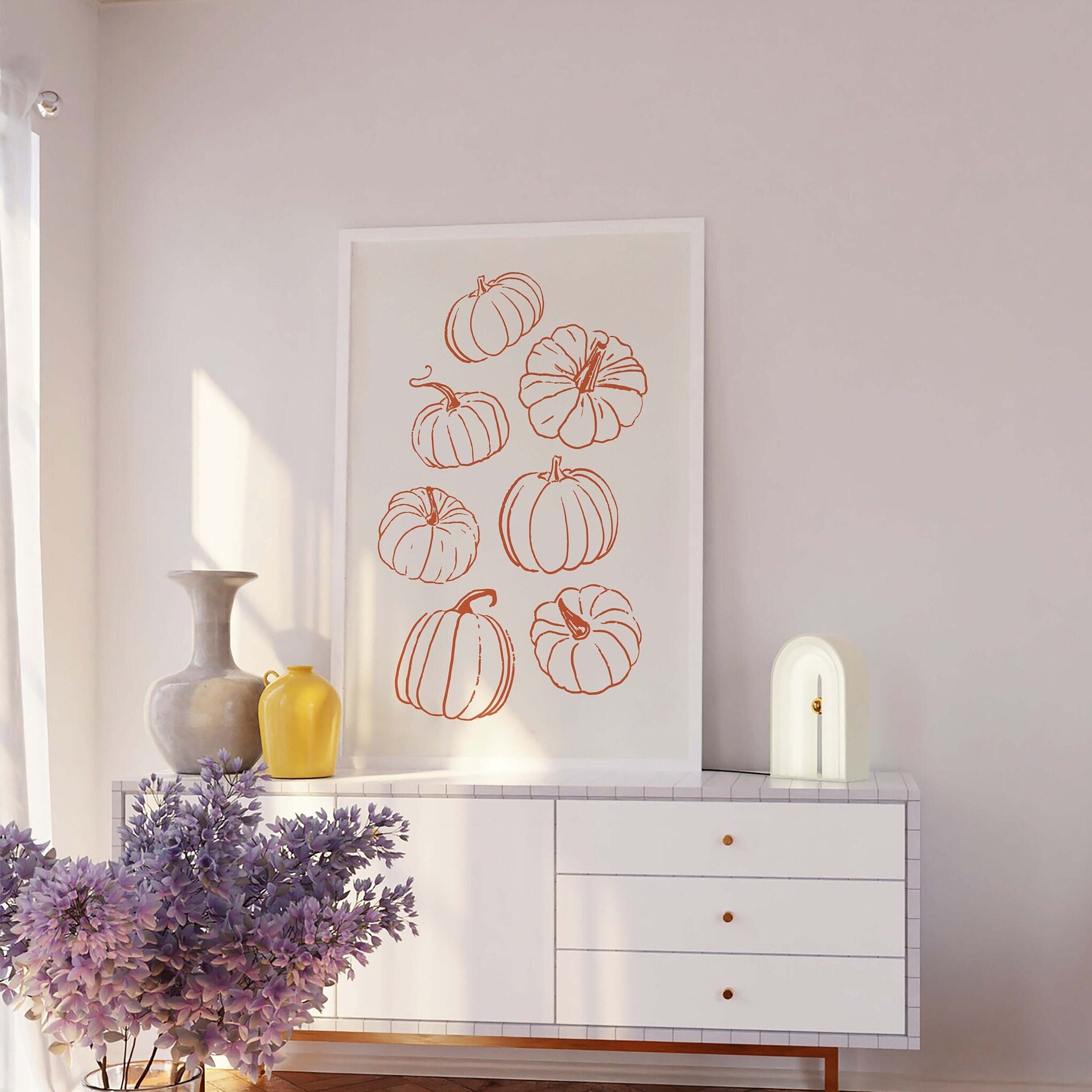Pumpkins Print