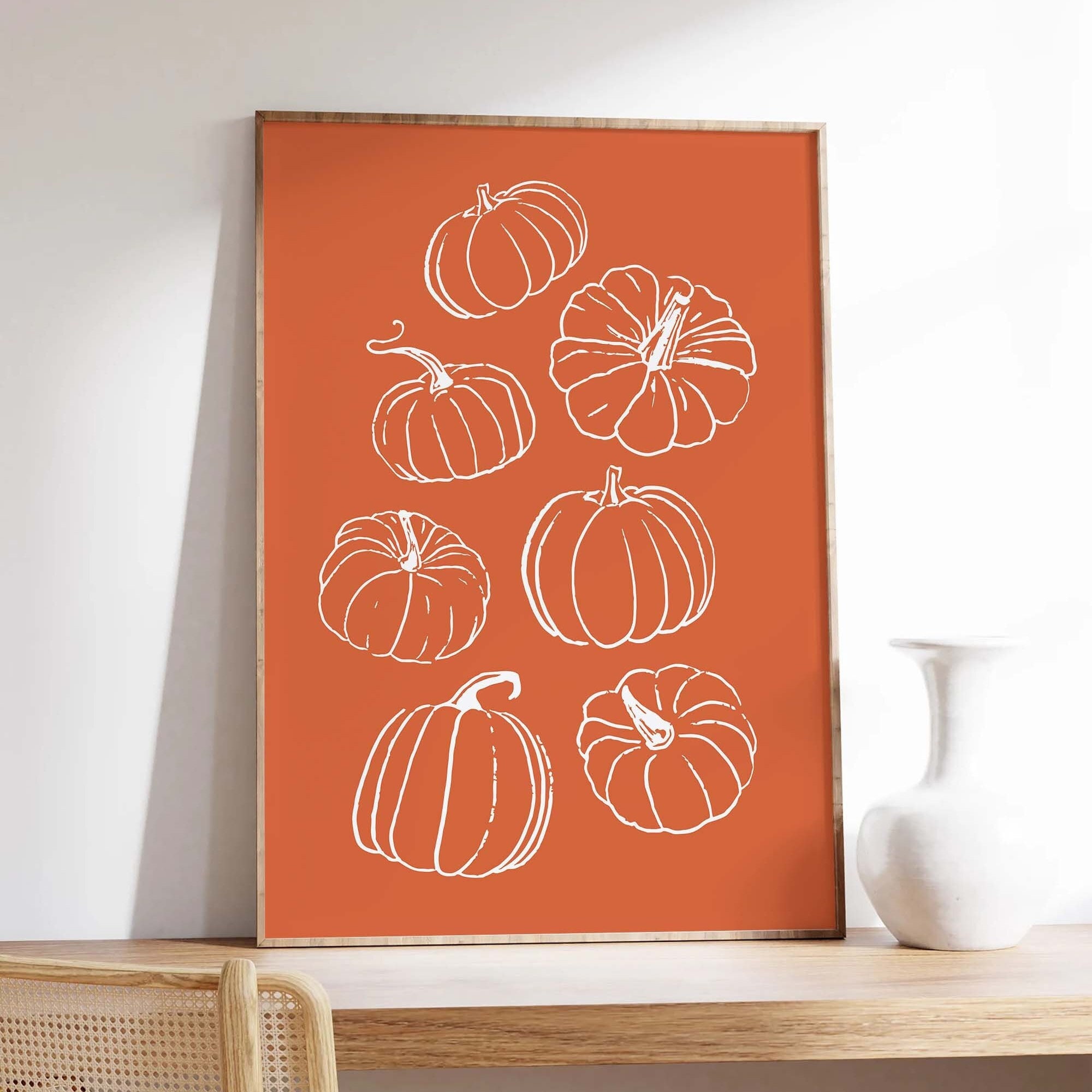 Pumpkins Print