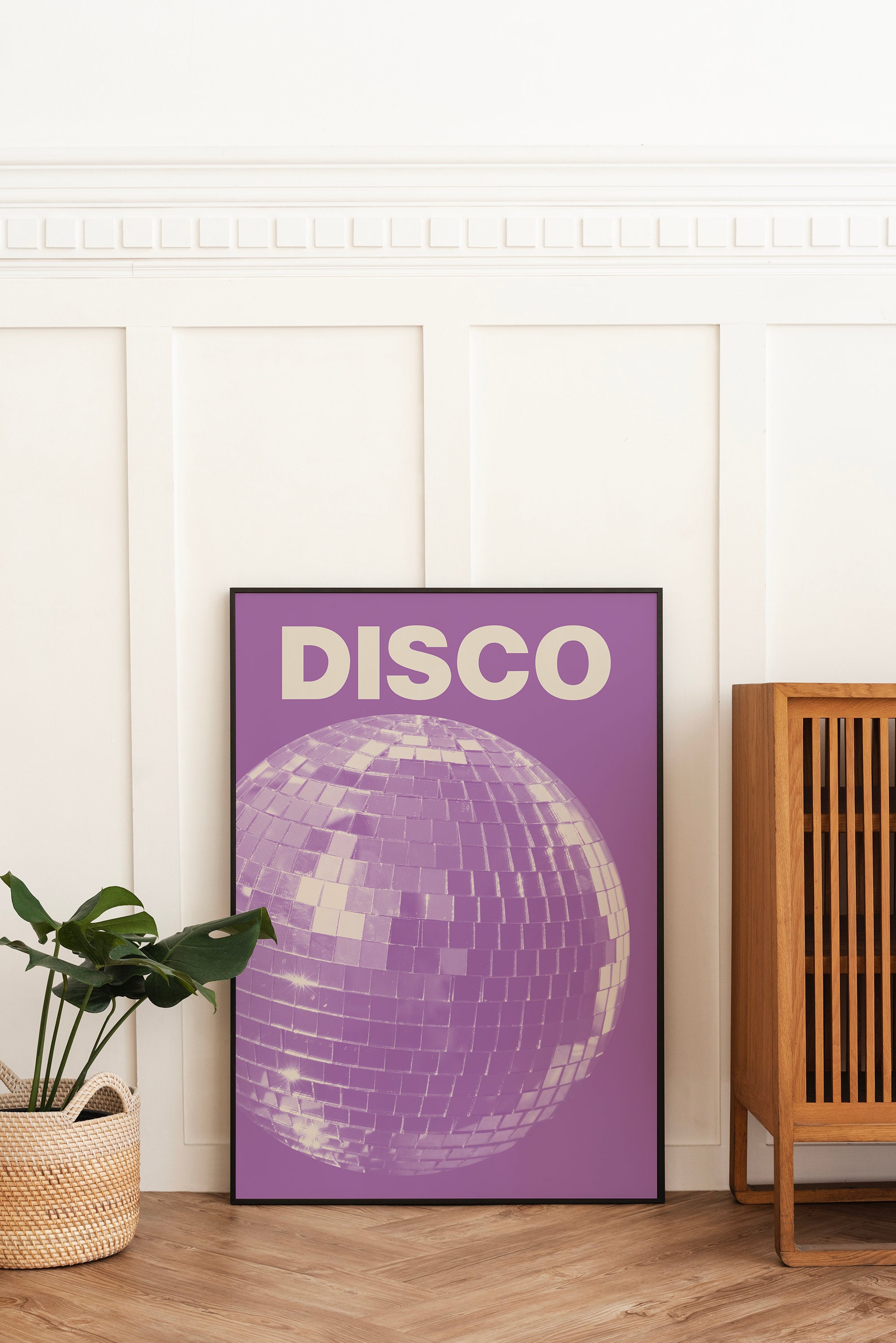 Purple Disco Print - Image 4