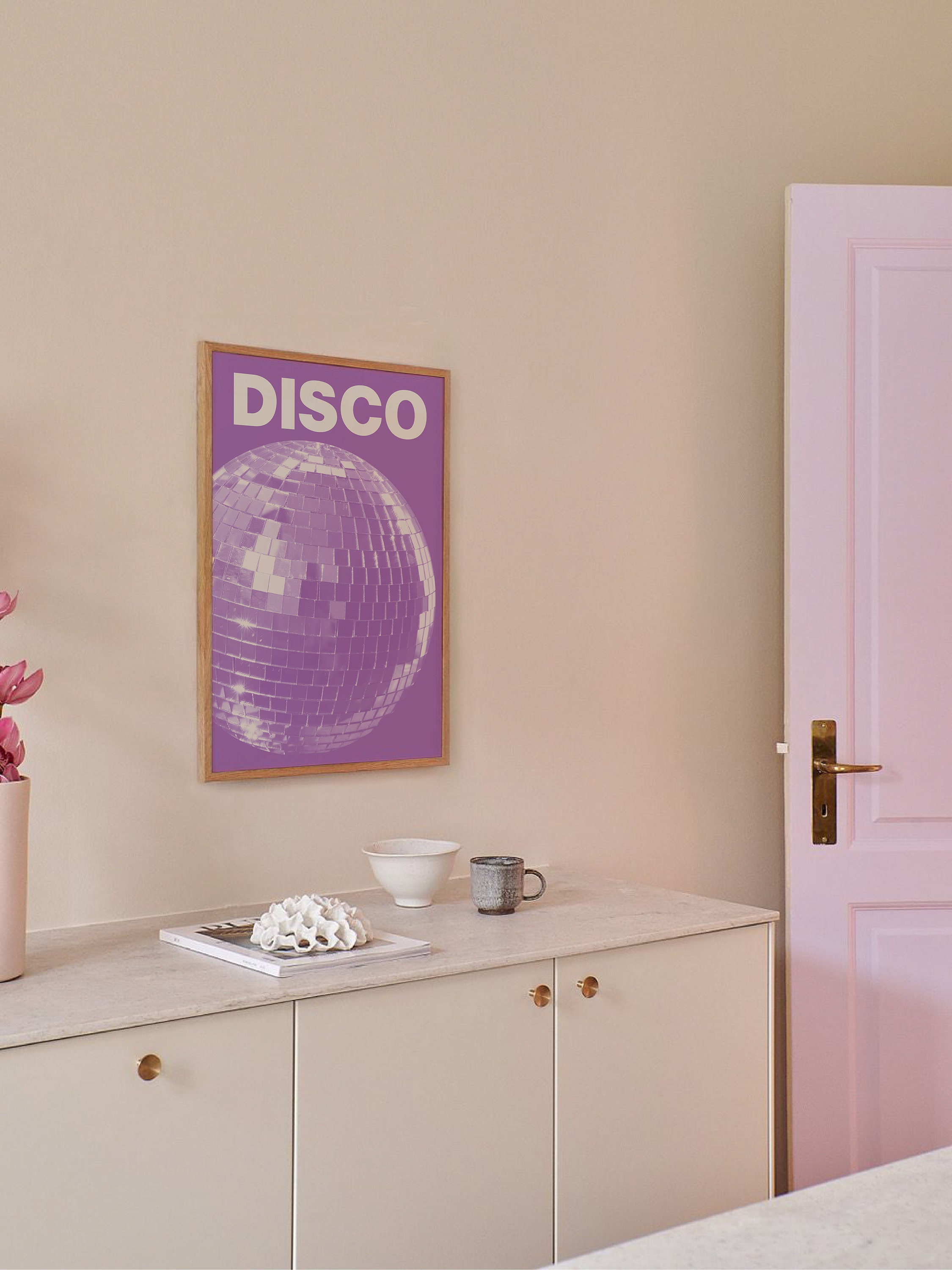 Purple Disco Print - Image 5