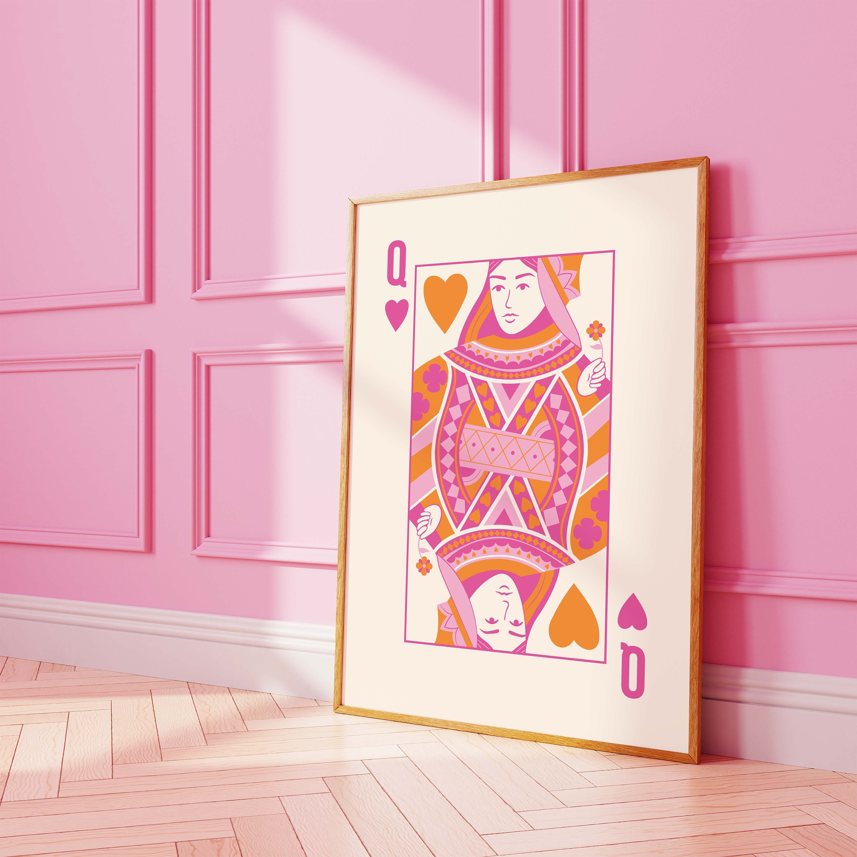 Queen of Hearts Print