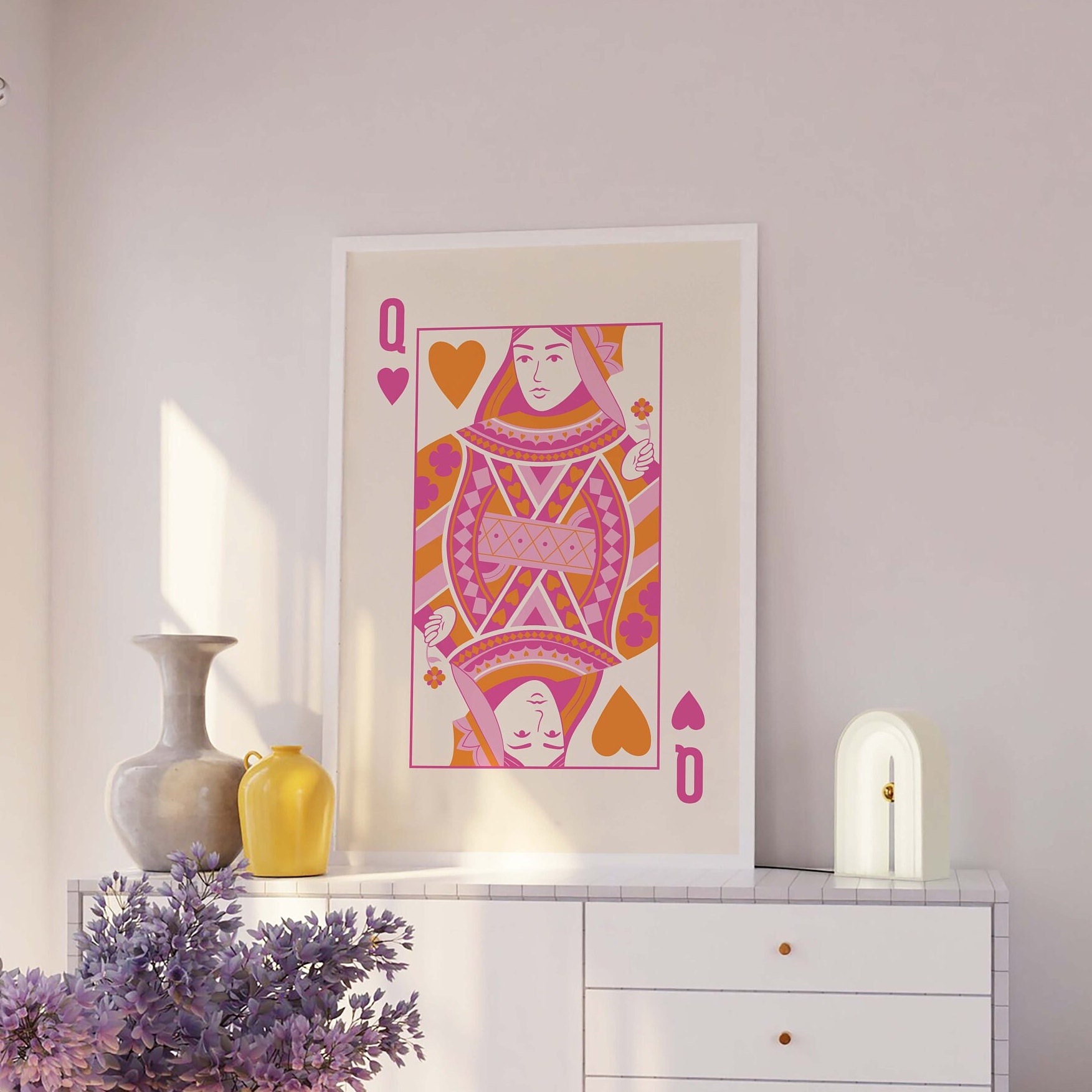 Queen of Hearts Print - Image 3