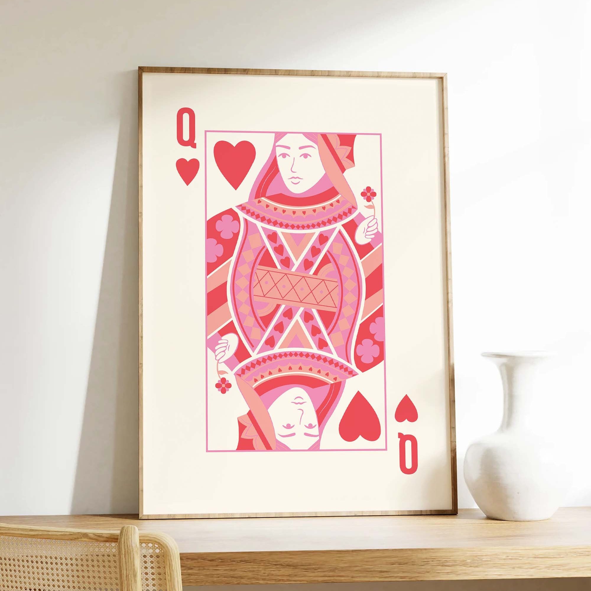 Queen of Hearts Print - Image 4