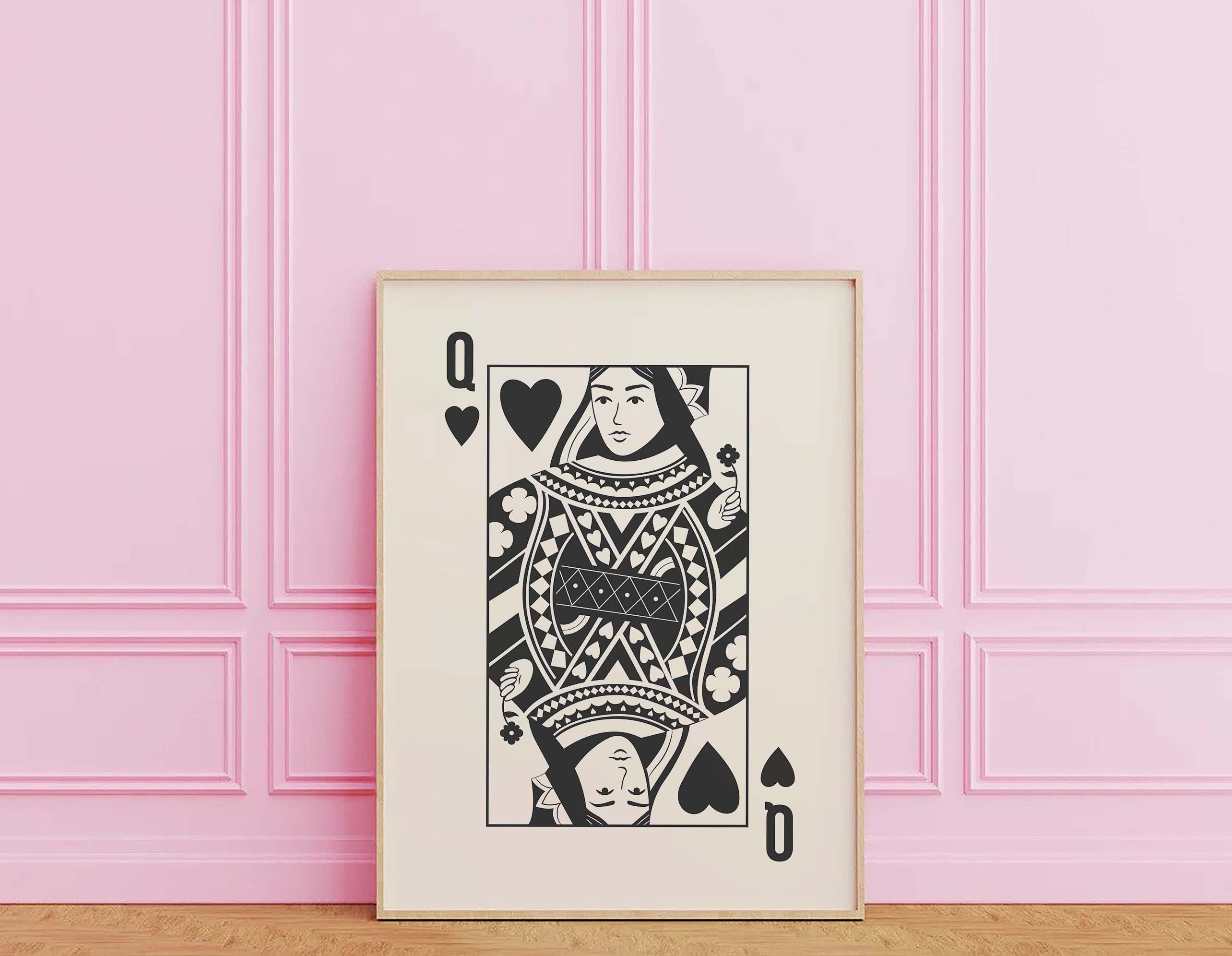 Queen of Hearts Print