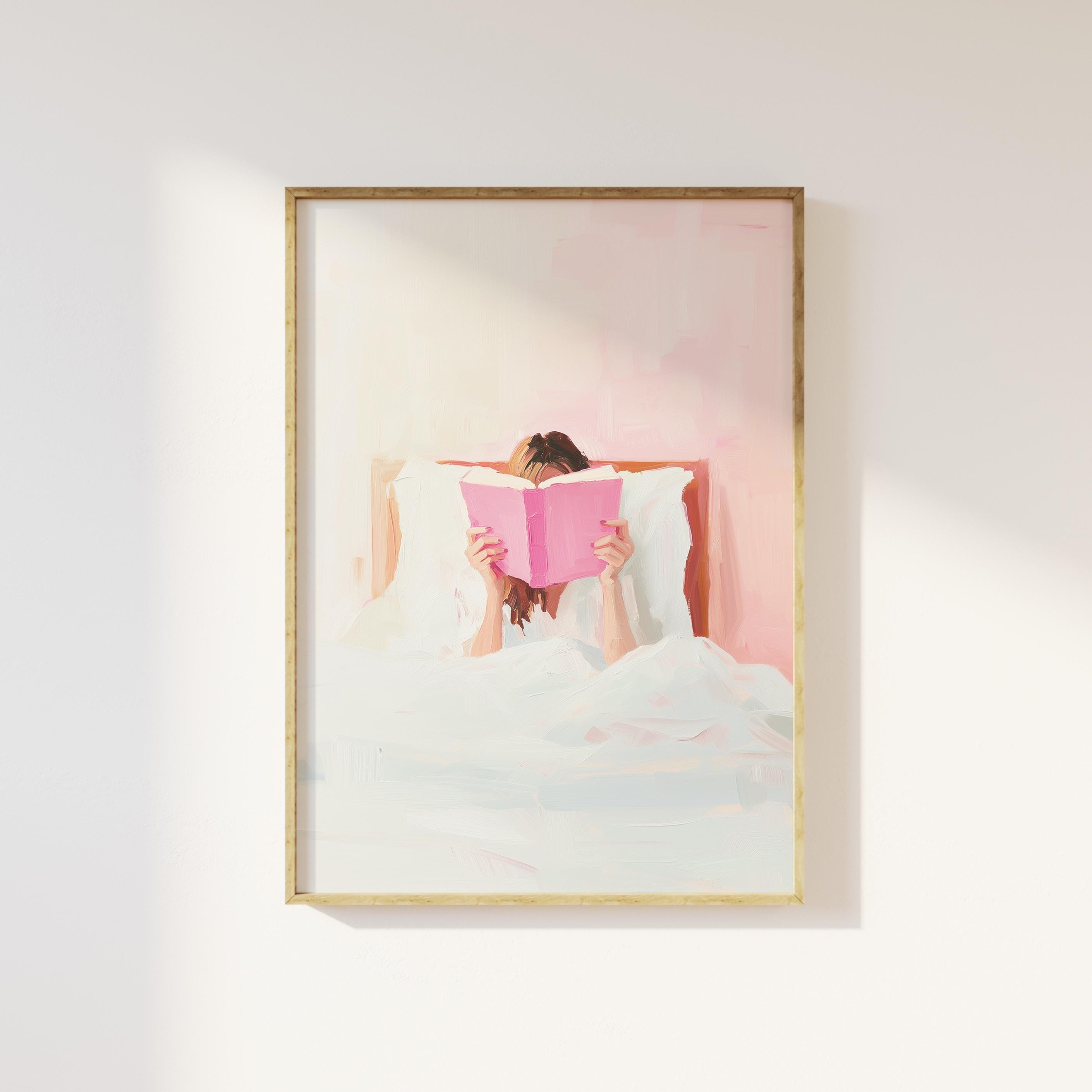 Reading In Bed Print - Image 2