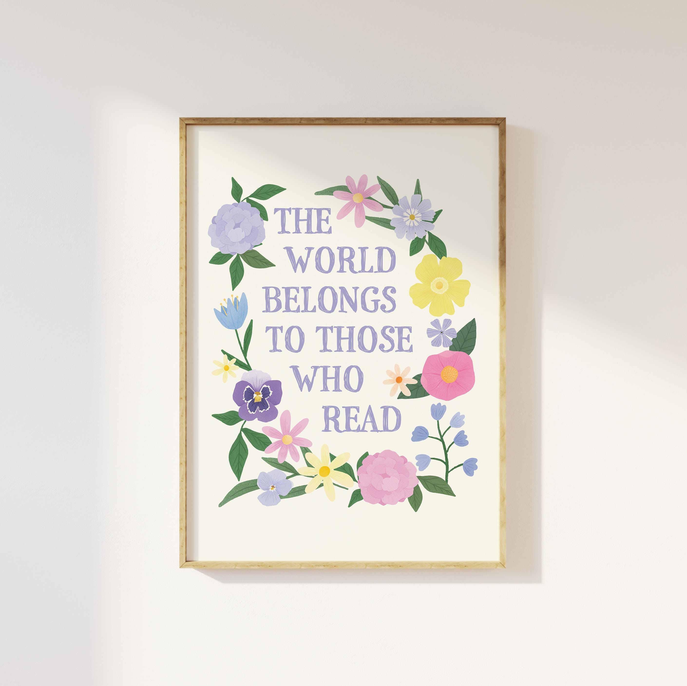 Reading Quote Print