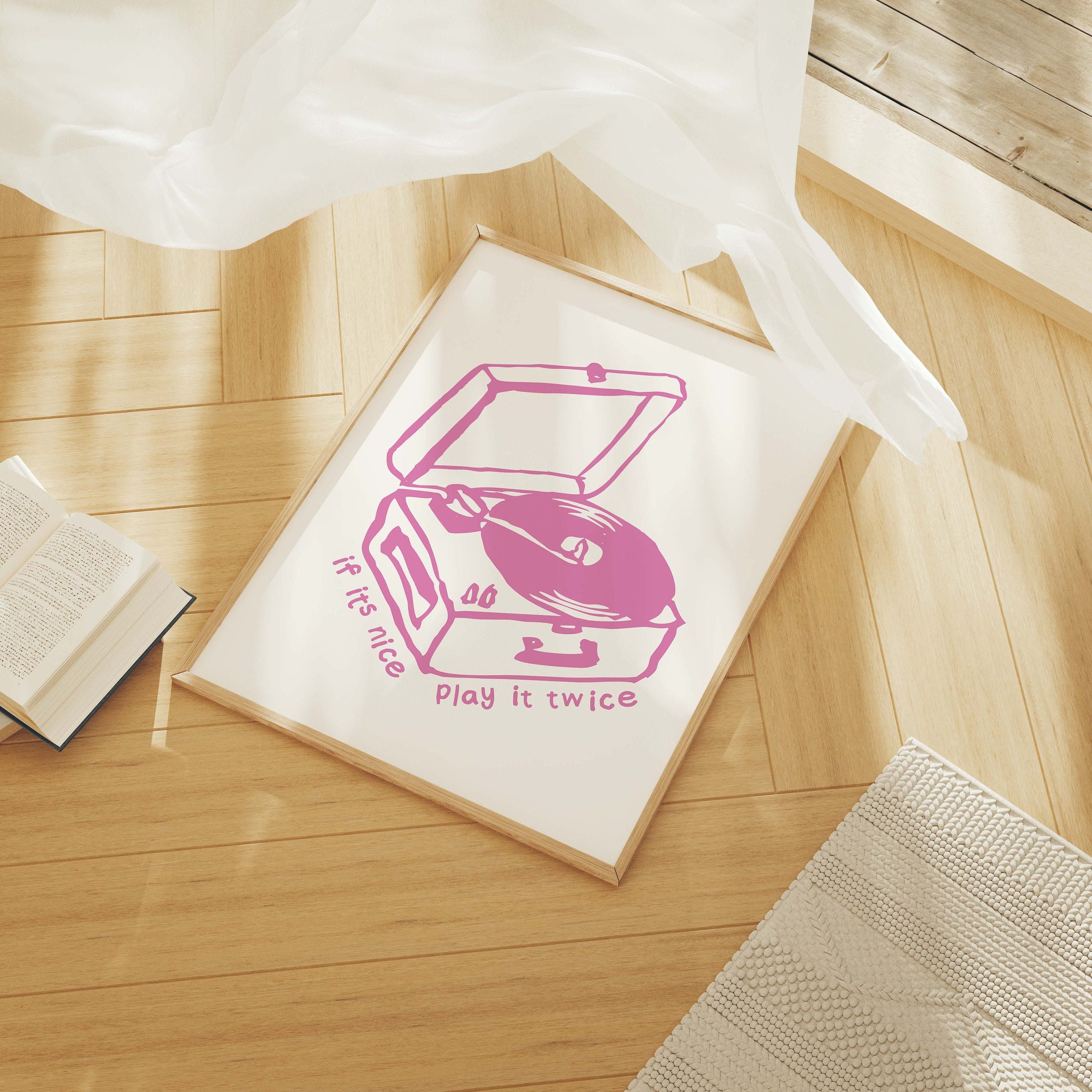 Record Player Print - Image 2
