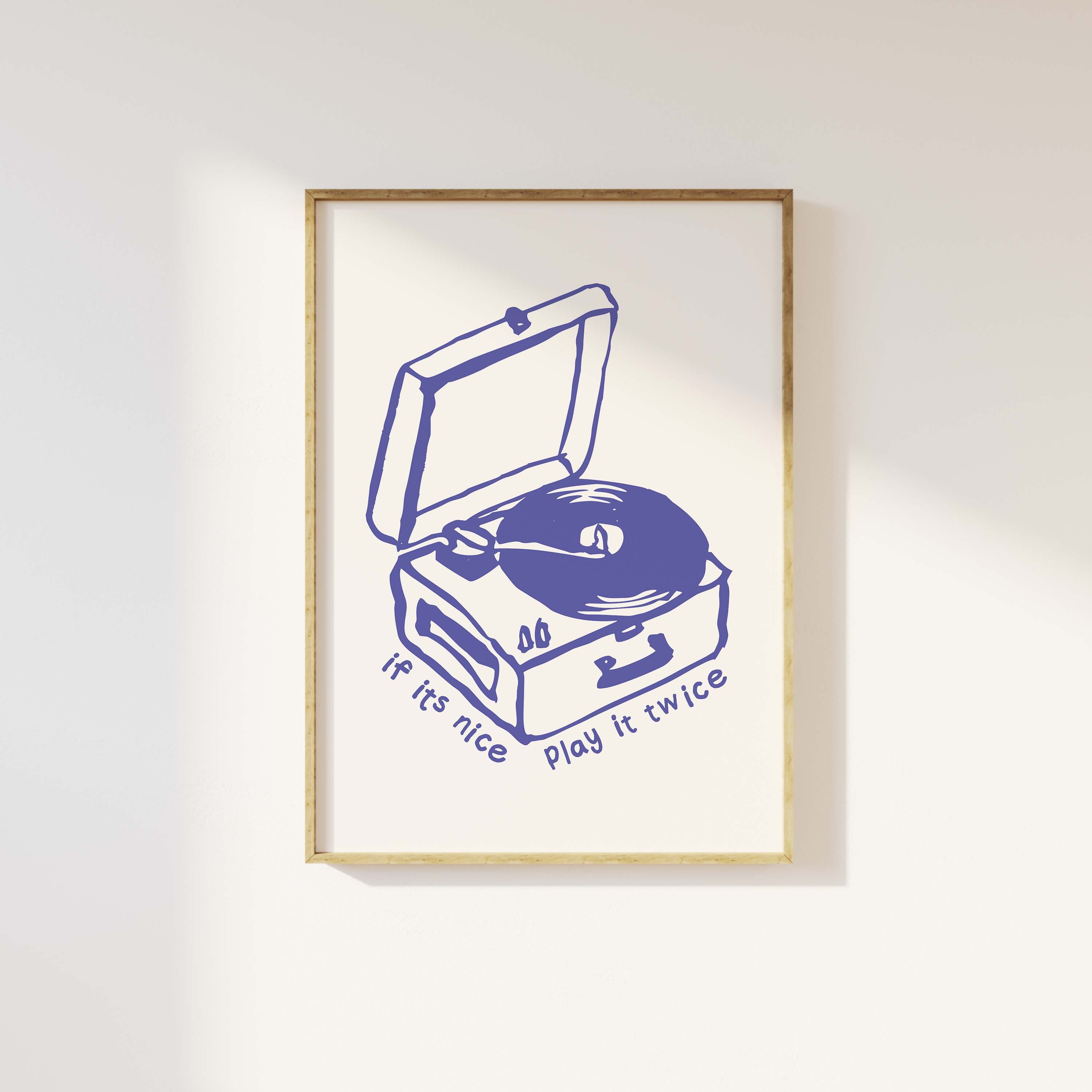 Record Player Print - Image 3