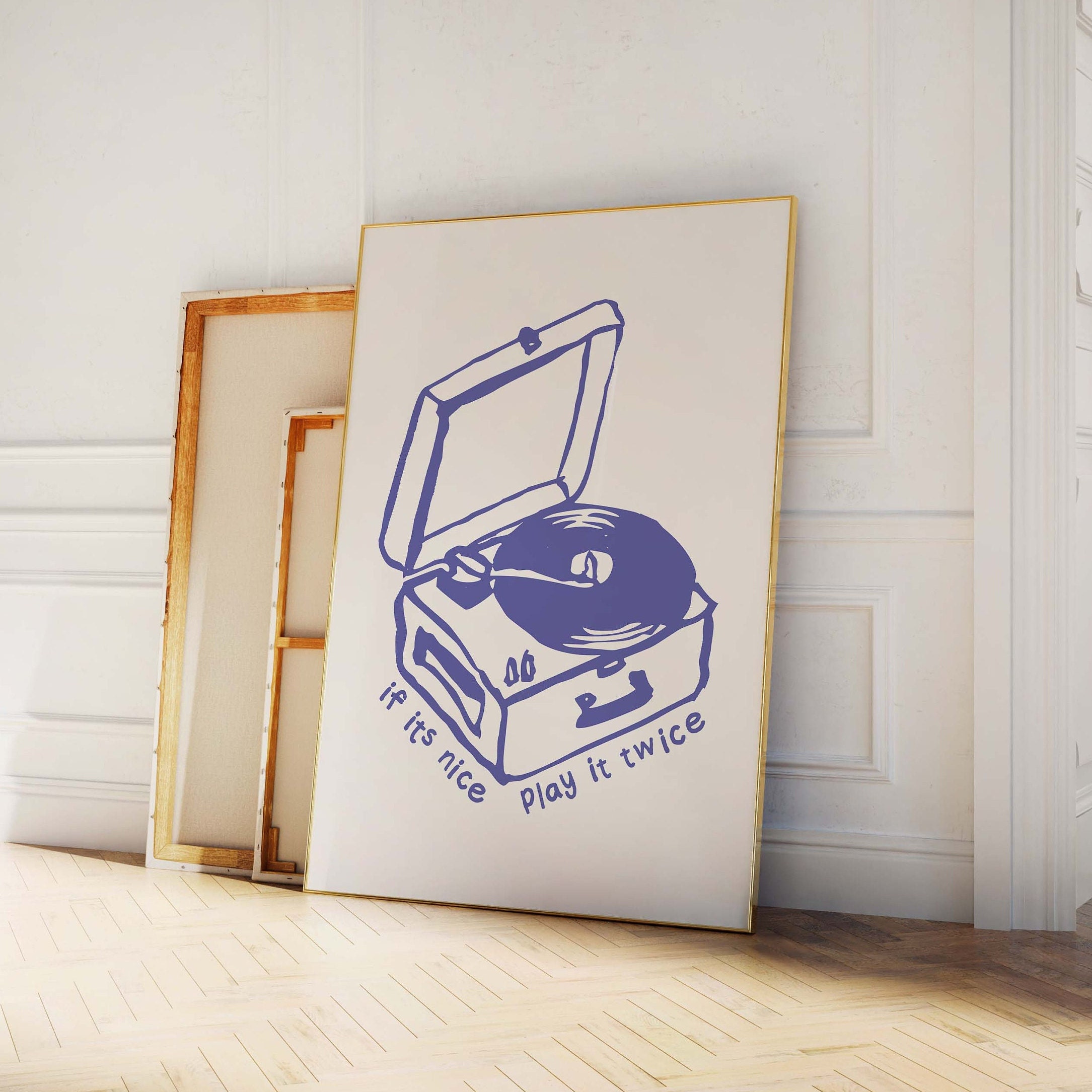 Record Player Print - Image 4