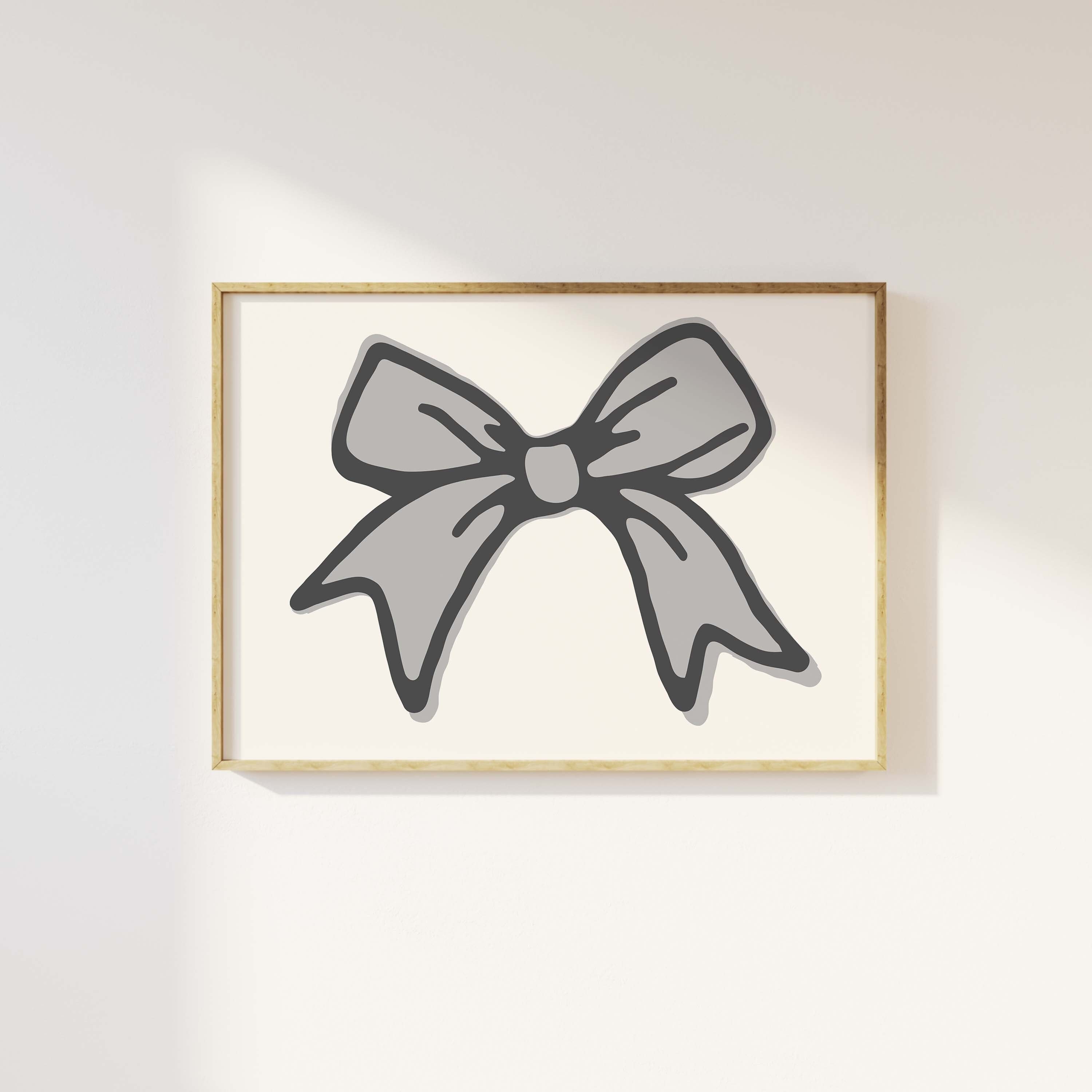 Ribbon Bow Print - Image 2