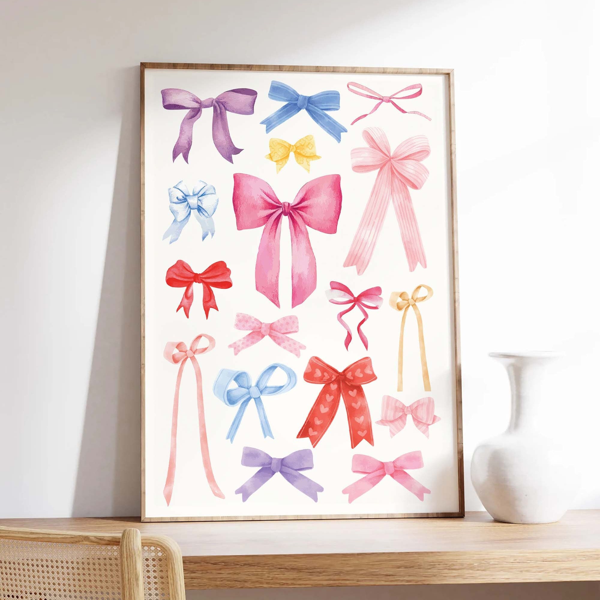 Ribbon Bow Print - Image 2