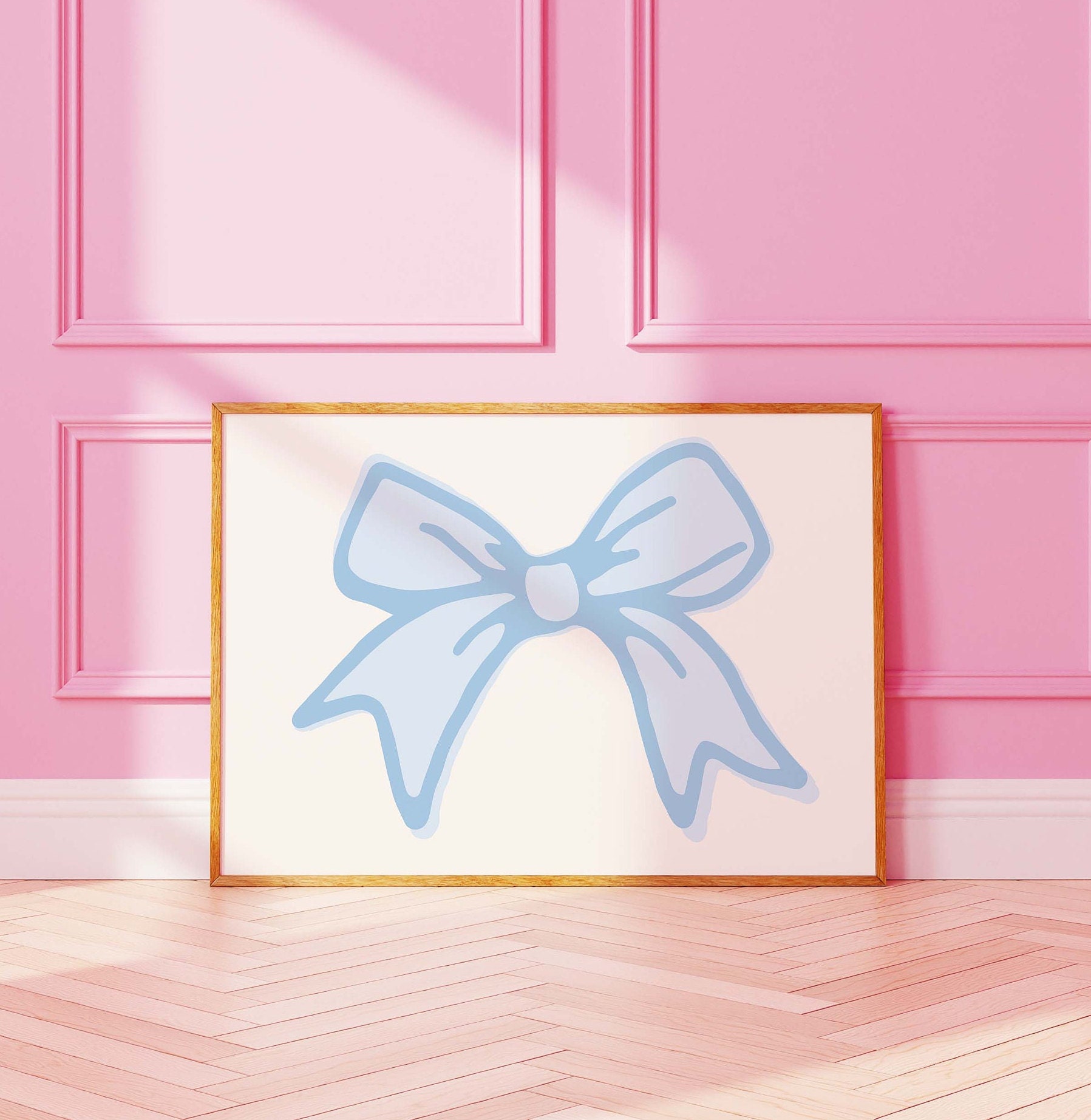 Ribbon Bow Print - Image 2