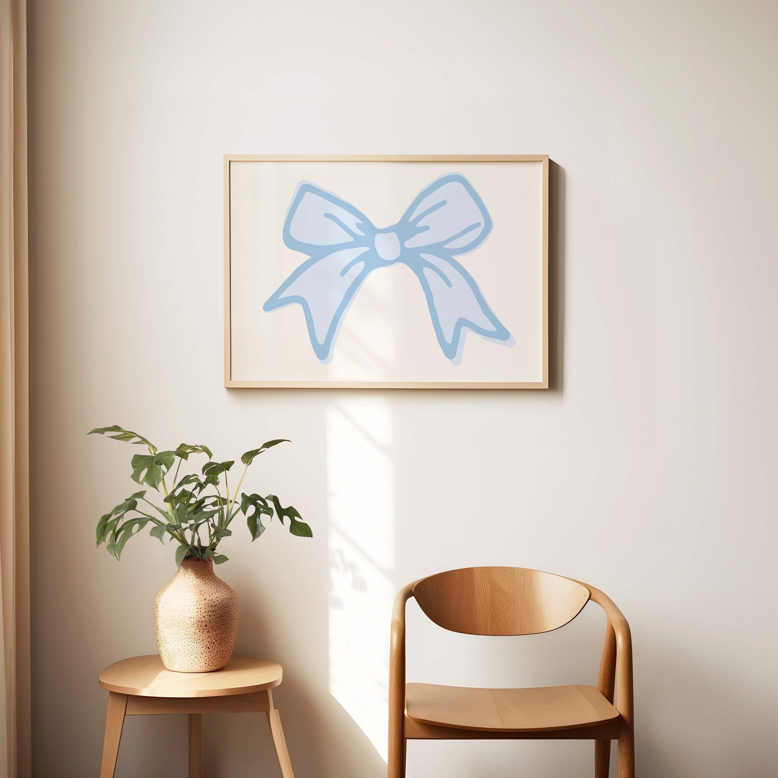 Ribbon Bow Print - Image 4
