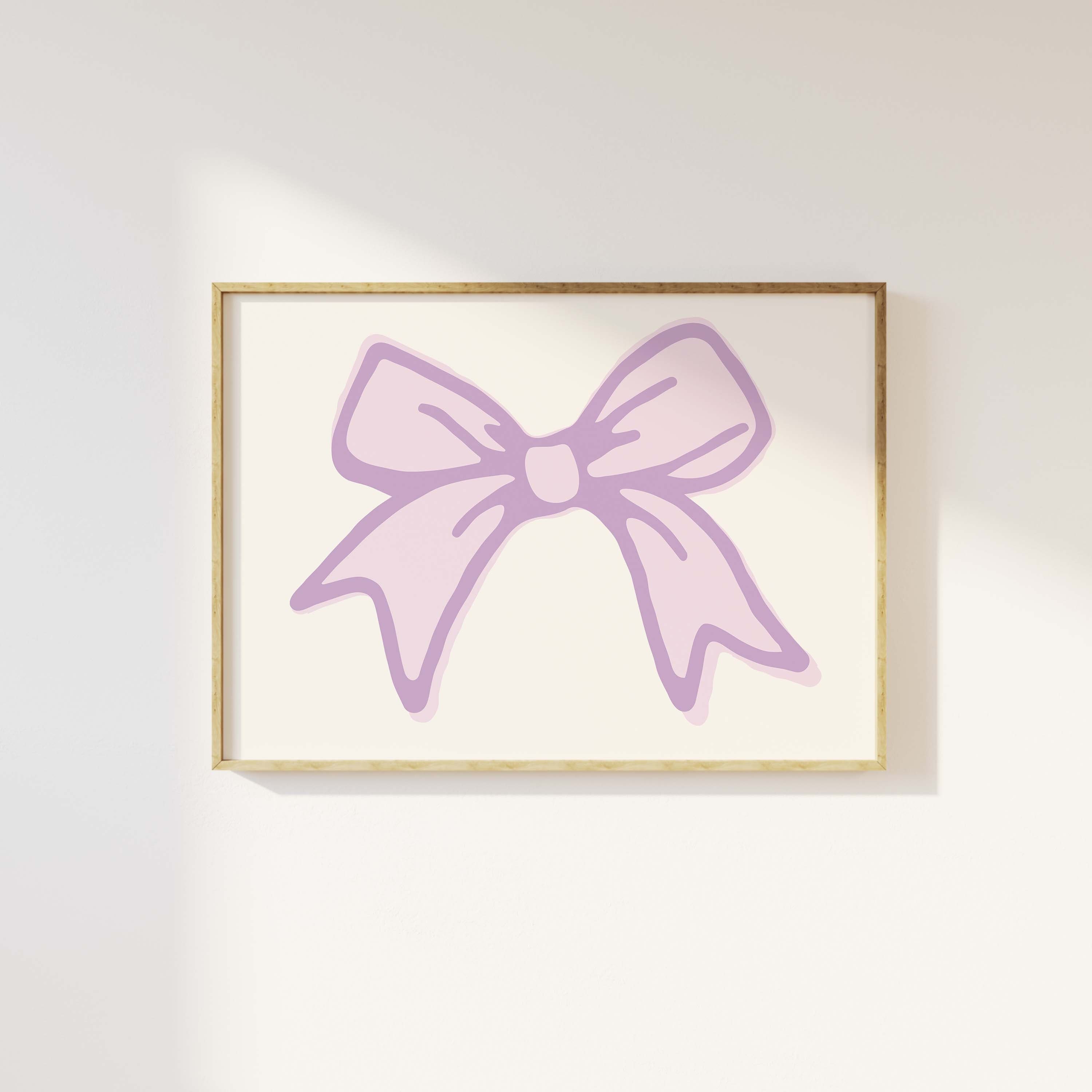 Ribbon Bow Print - Image 3