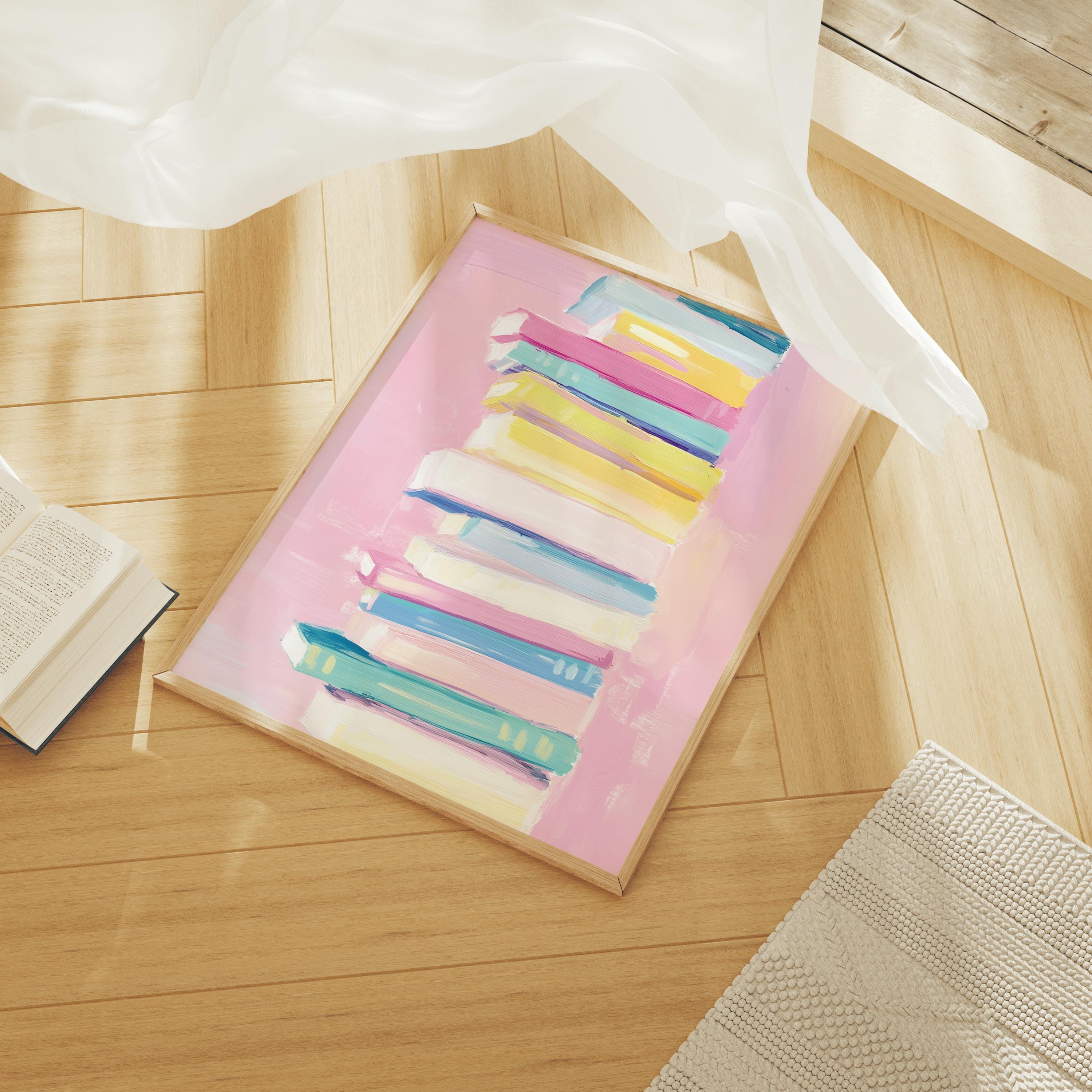 Row of Books Print - Image 3