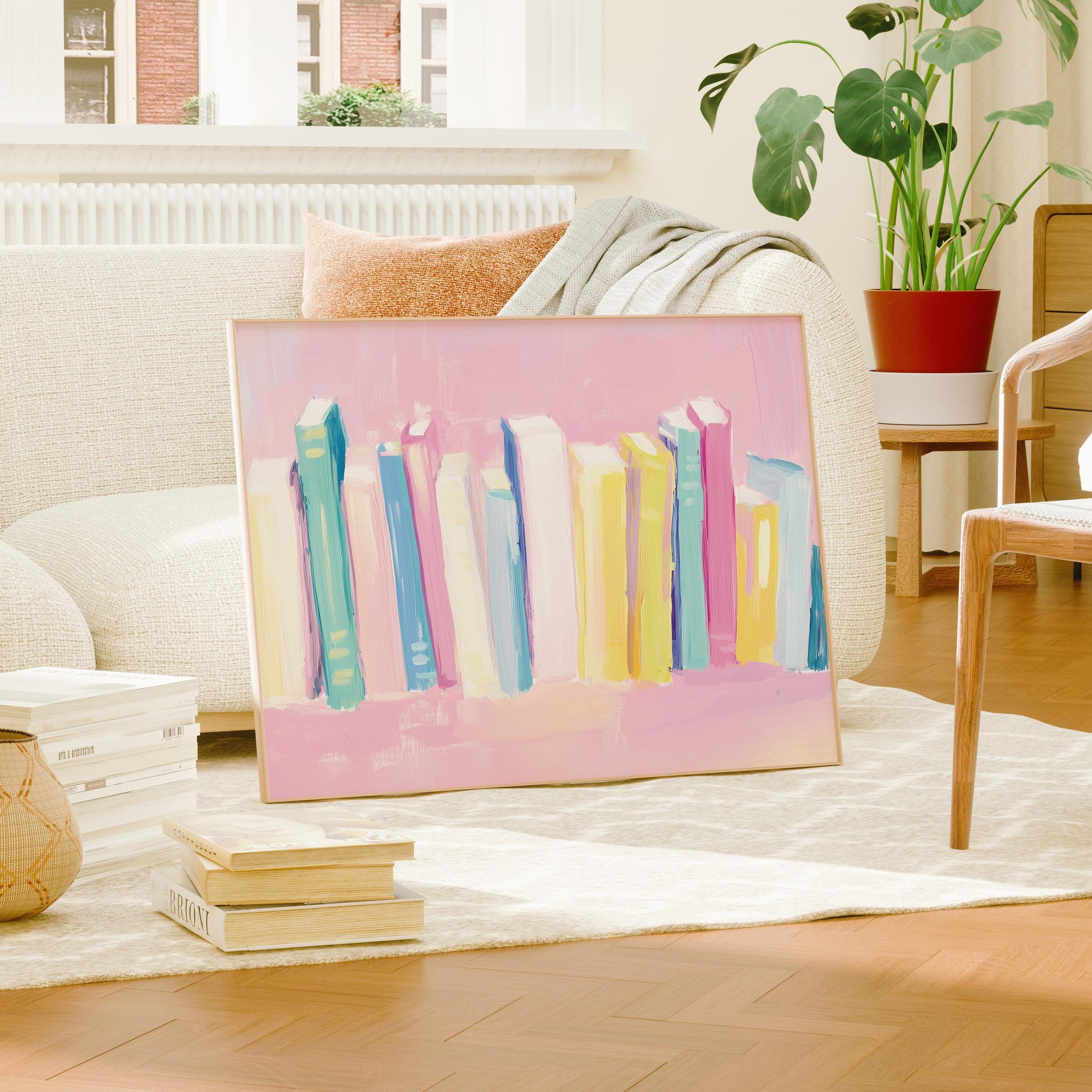Row of Books Print - Image 4