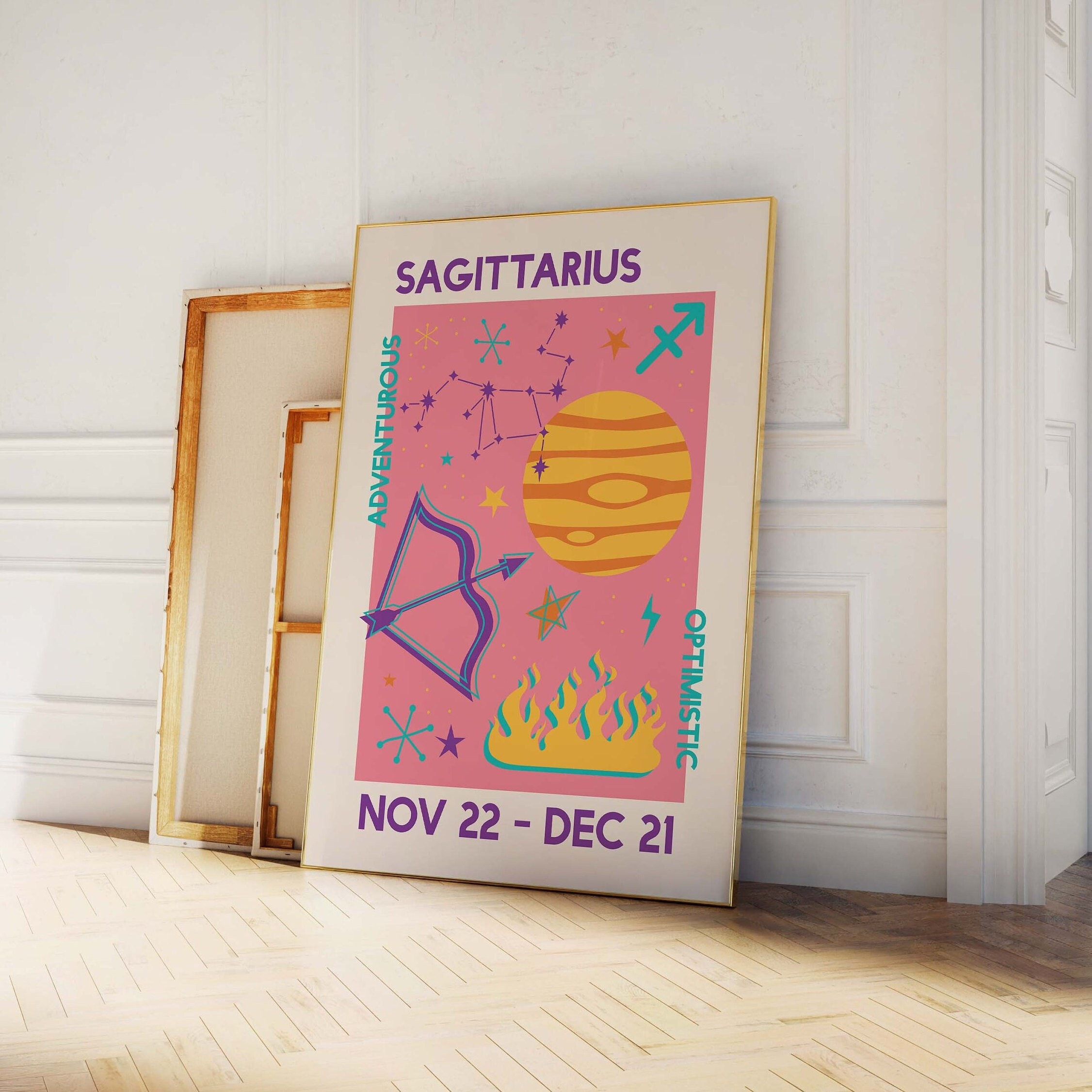 Sagittarius Zodiac Print - Image 2