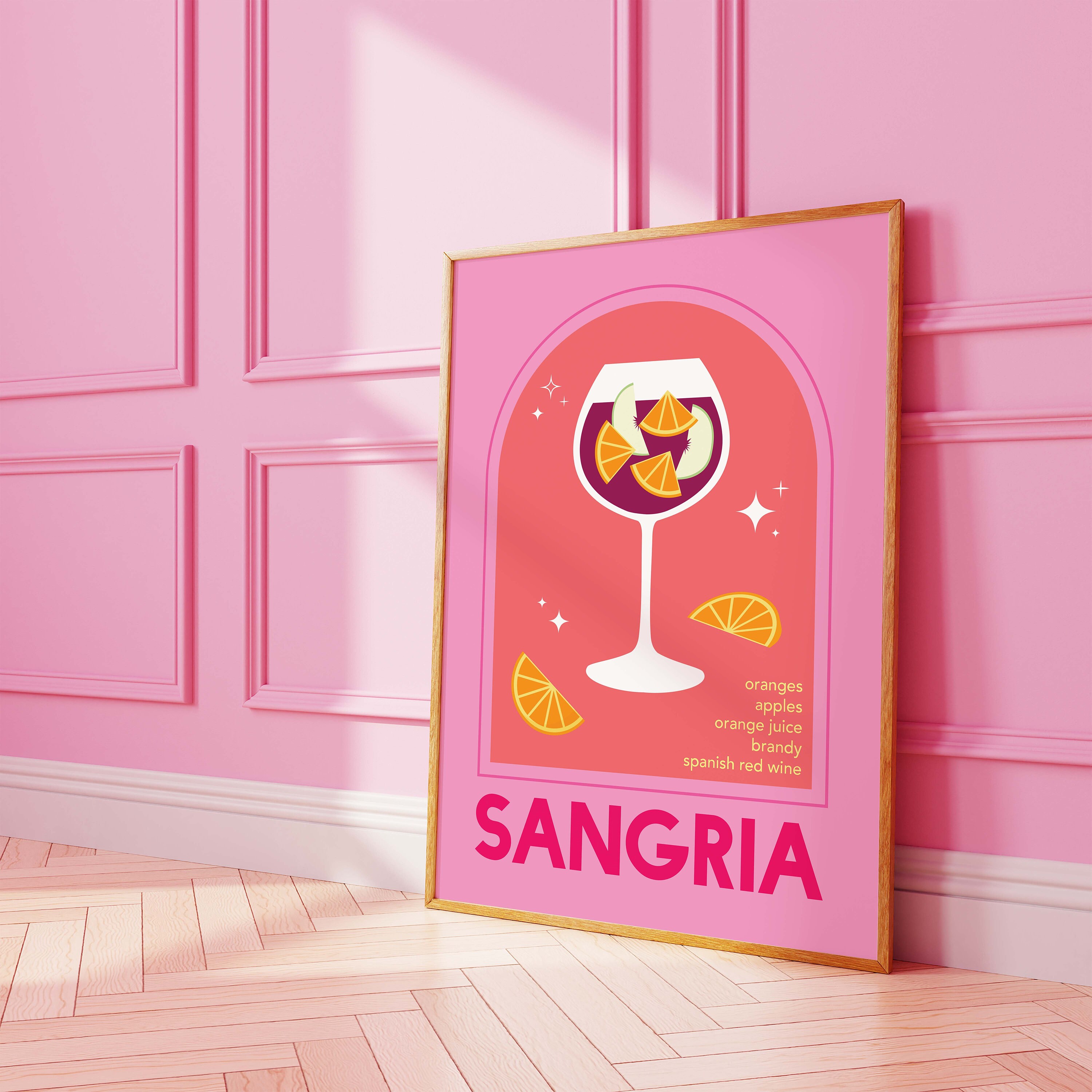 Sangria Cocktail Print - Image 5