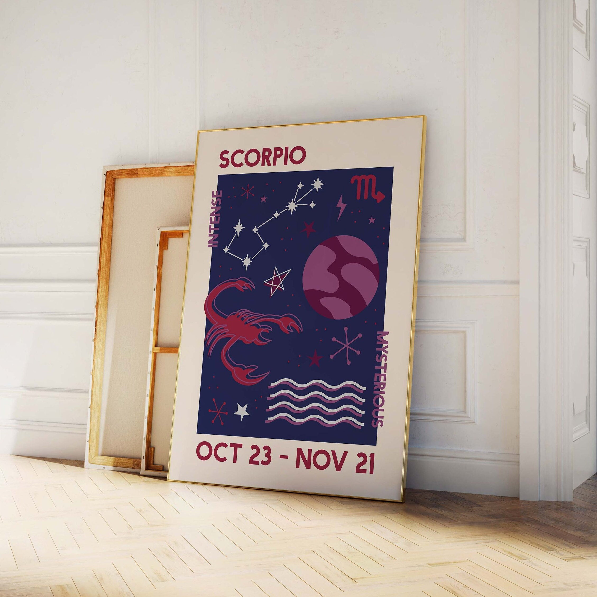 Scorpio Zodiac Print - Image 2