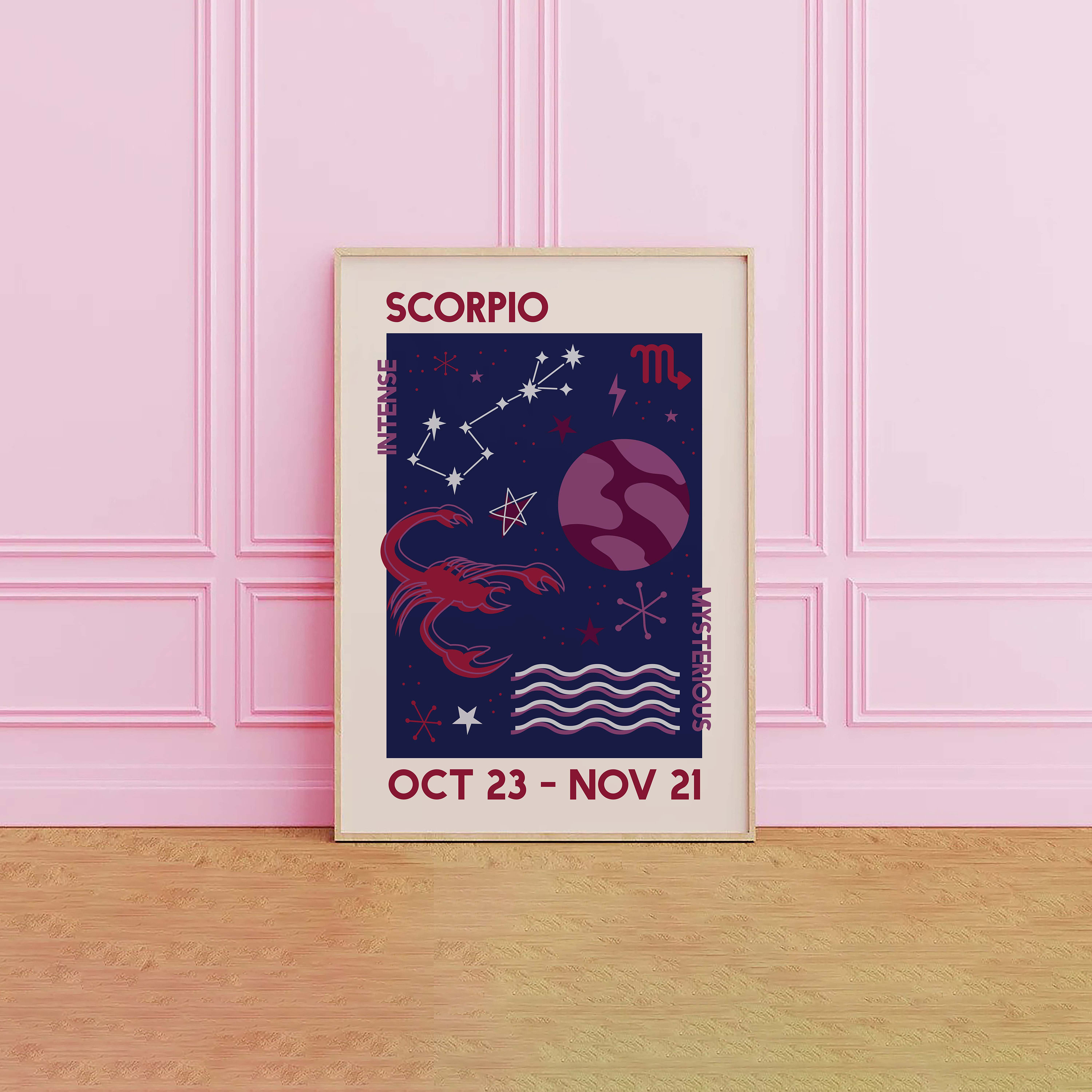 Scorpio Zodiac Print - Image 4