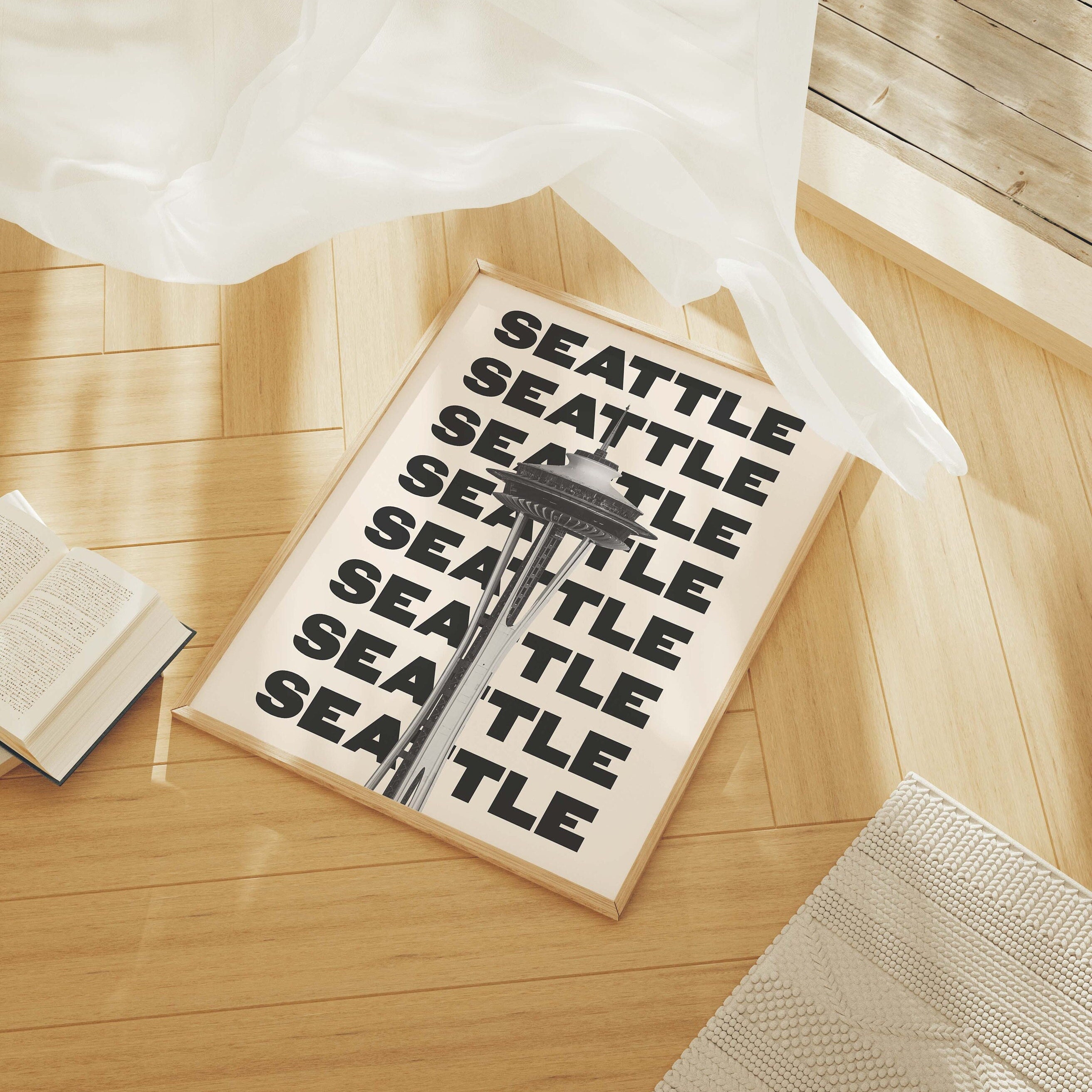 Seattle Travel Print