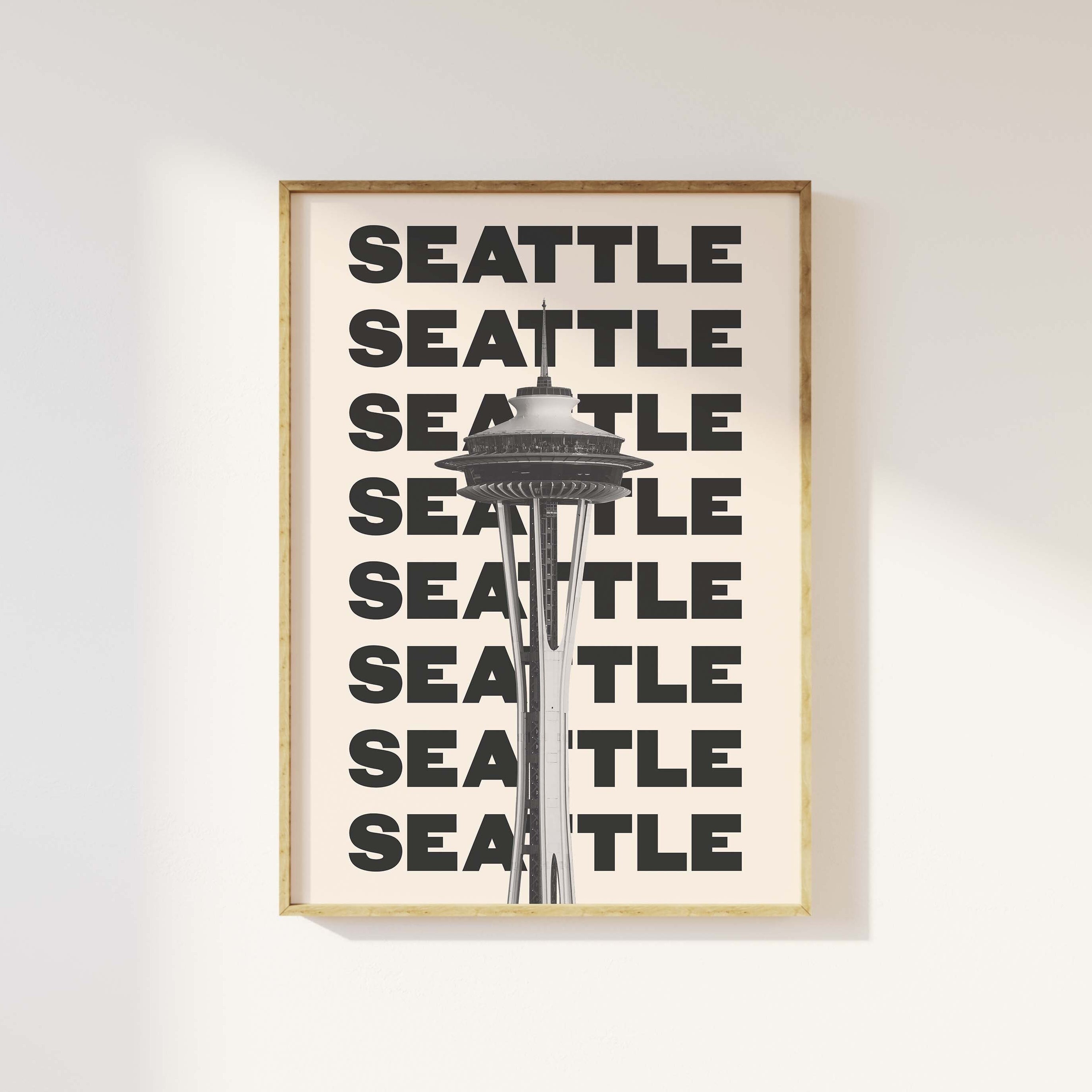 Seattle Travel Print - Image 4