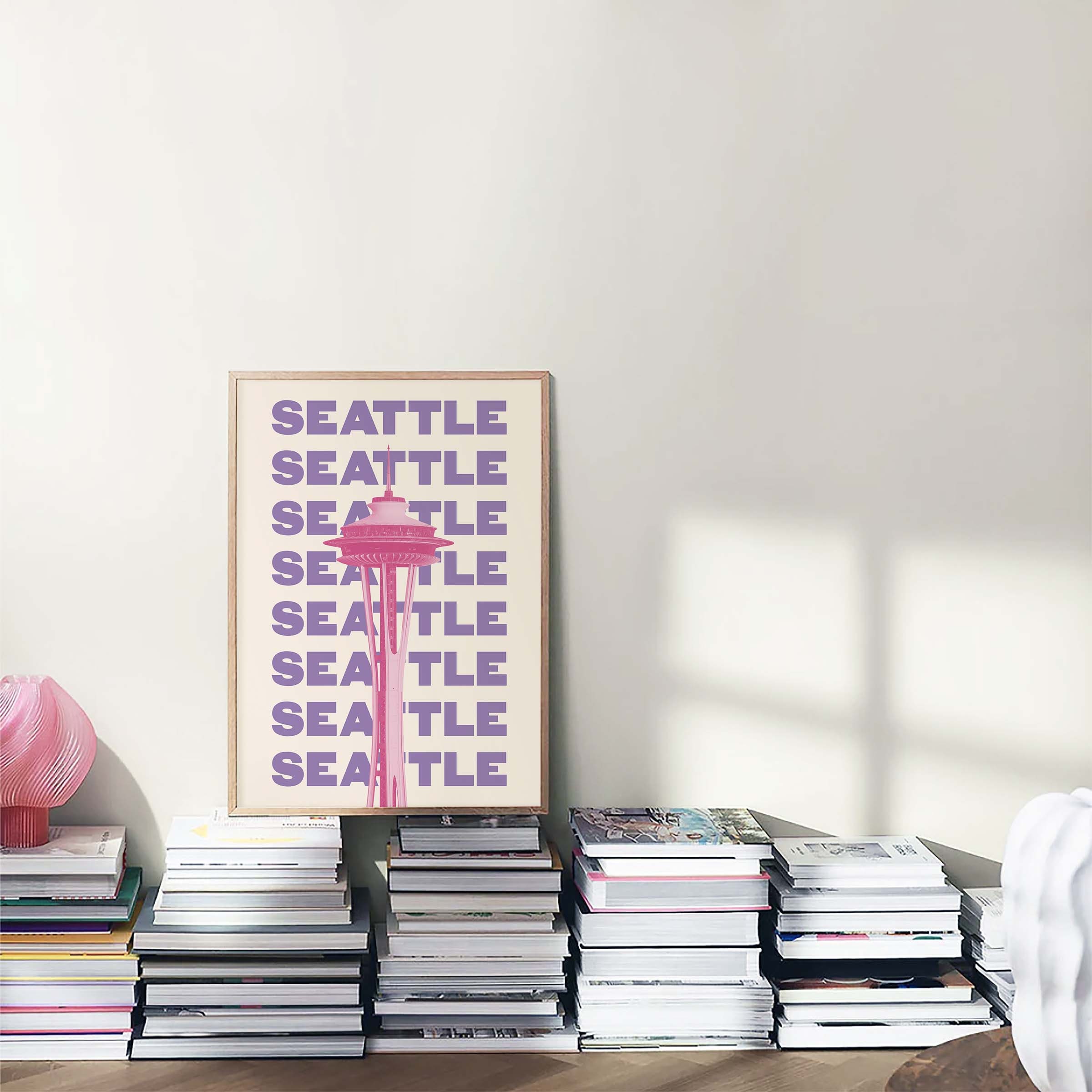 Seattle Travel Print - Image 3