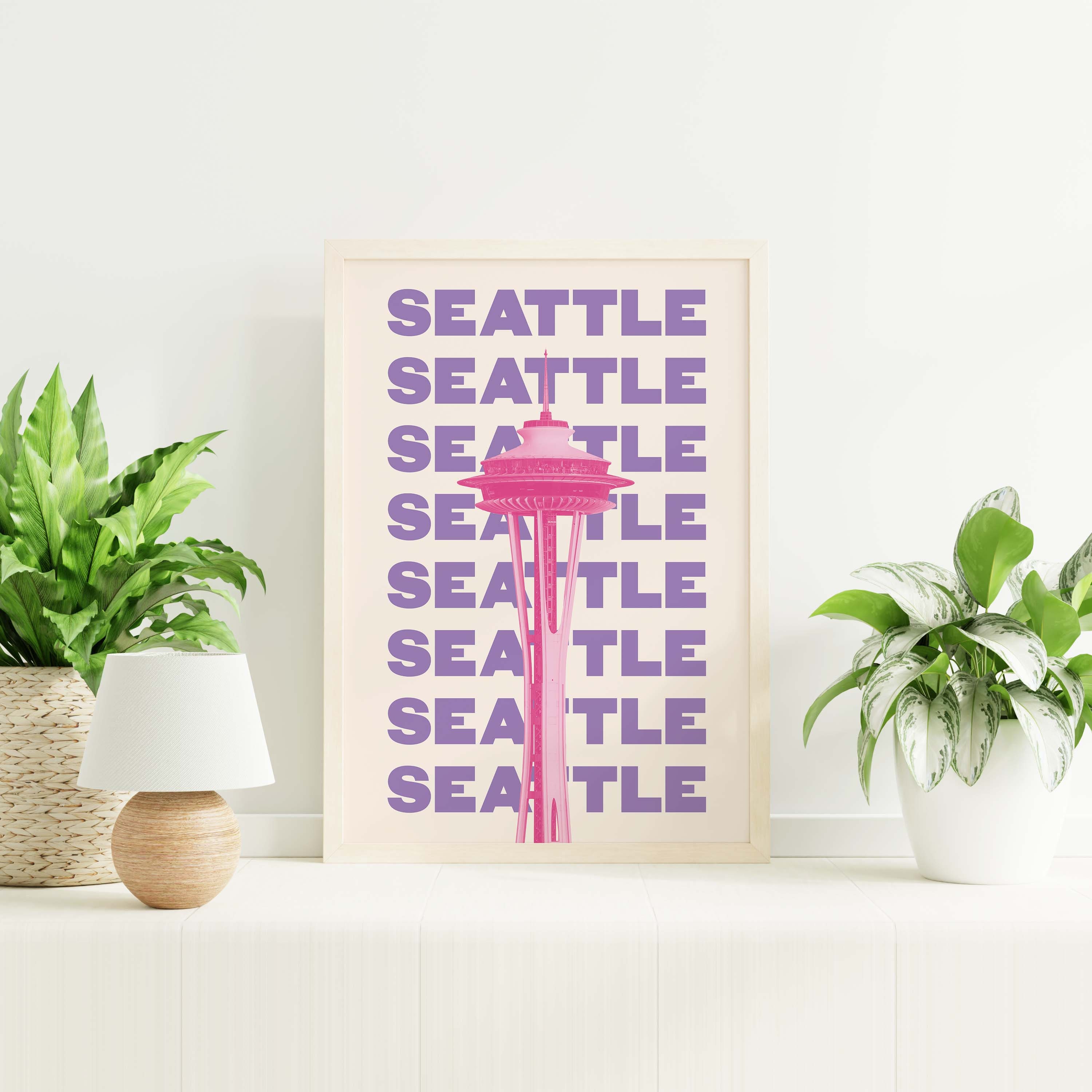 Seattle Travel Print - Image 4