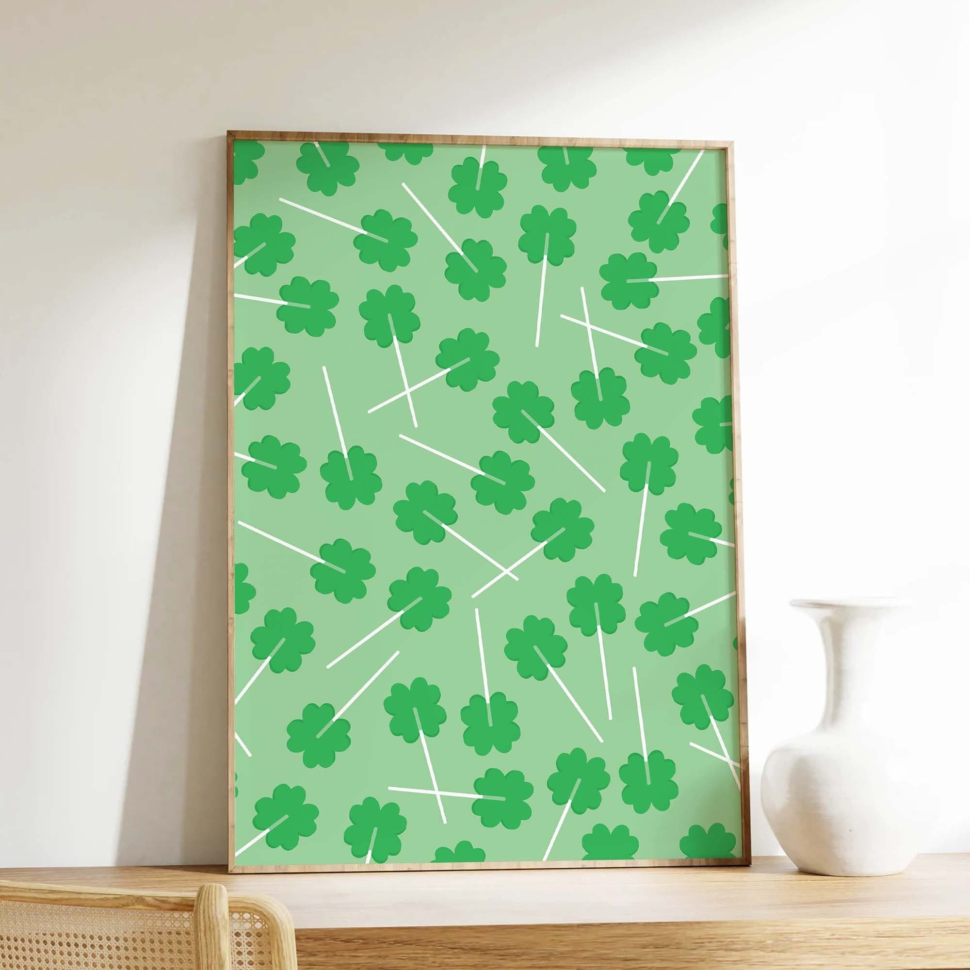 Shamrock Lollipop Print - Image 3
