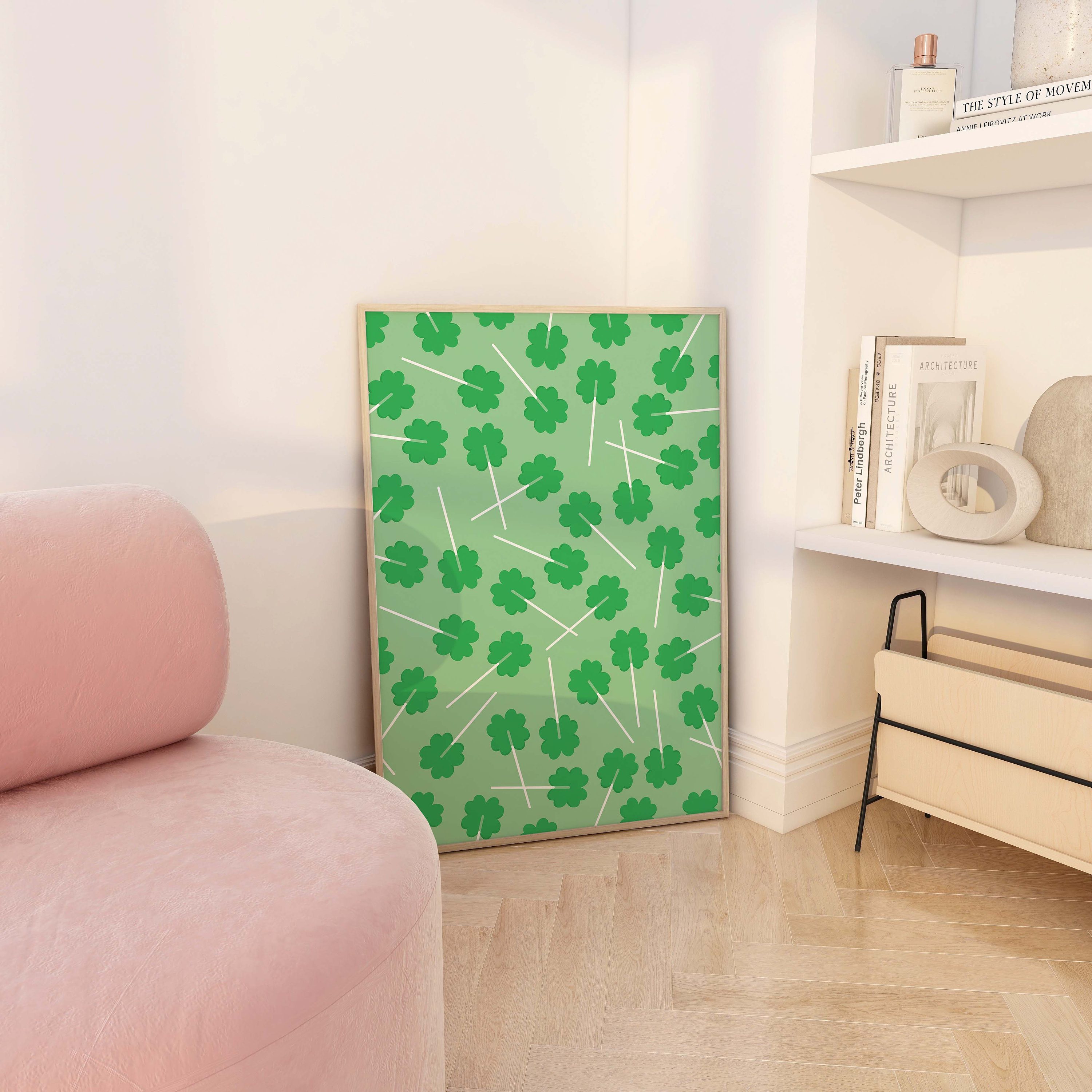 Shamrock Lollipop Print - Image 5