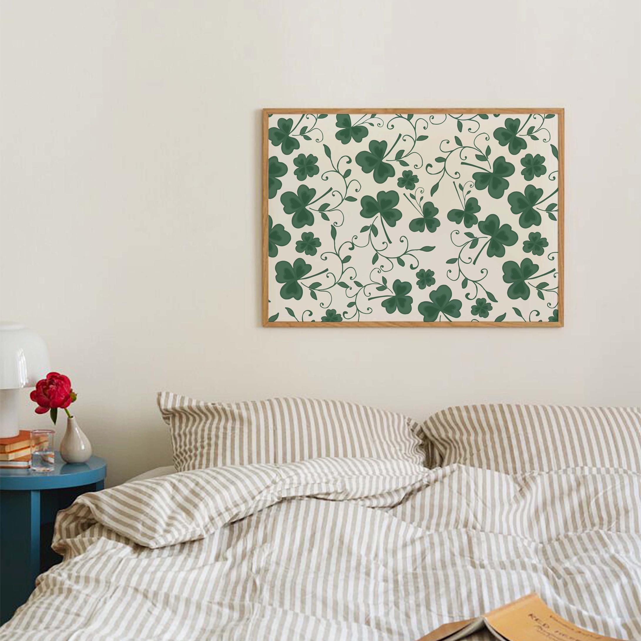 Shamrock Motif Print - Image 3