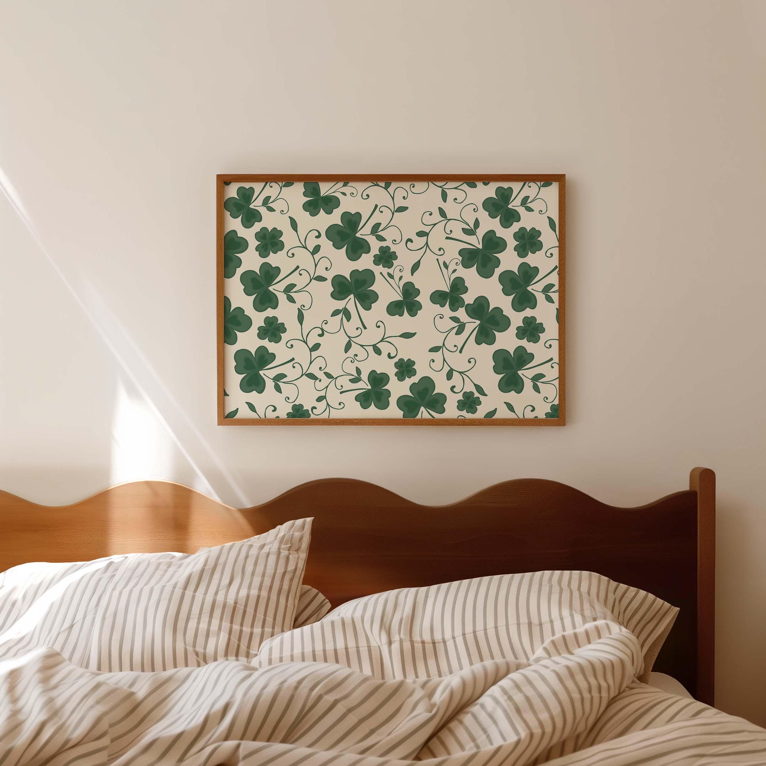 Shamrock Motif Print - Image 4