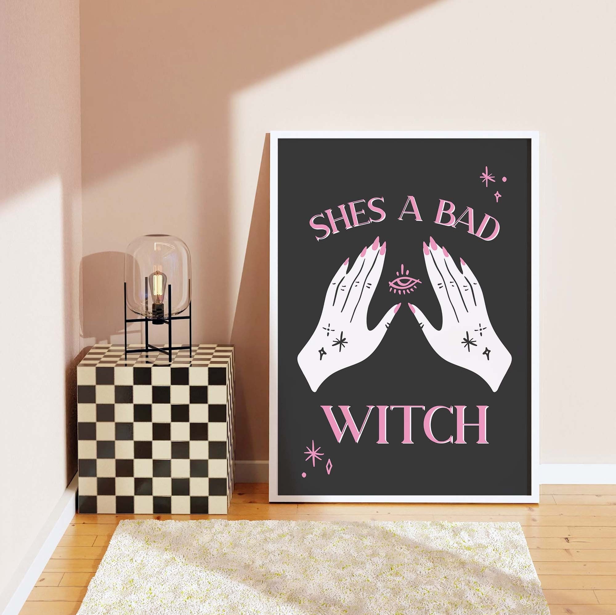 Shes A Bad Witch Print - Image 2