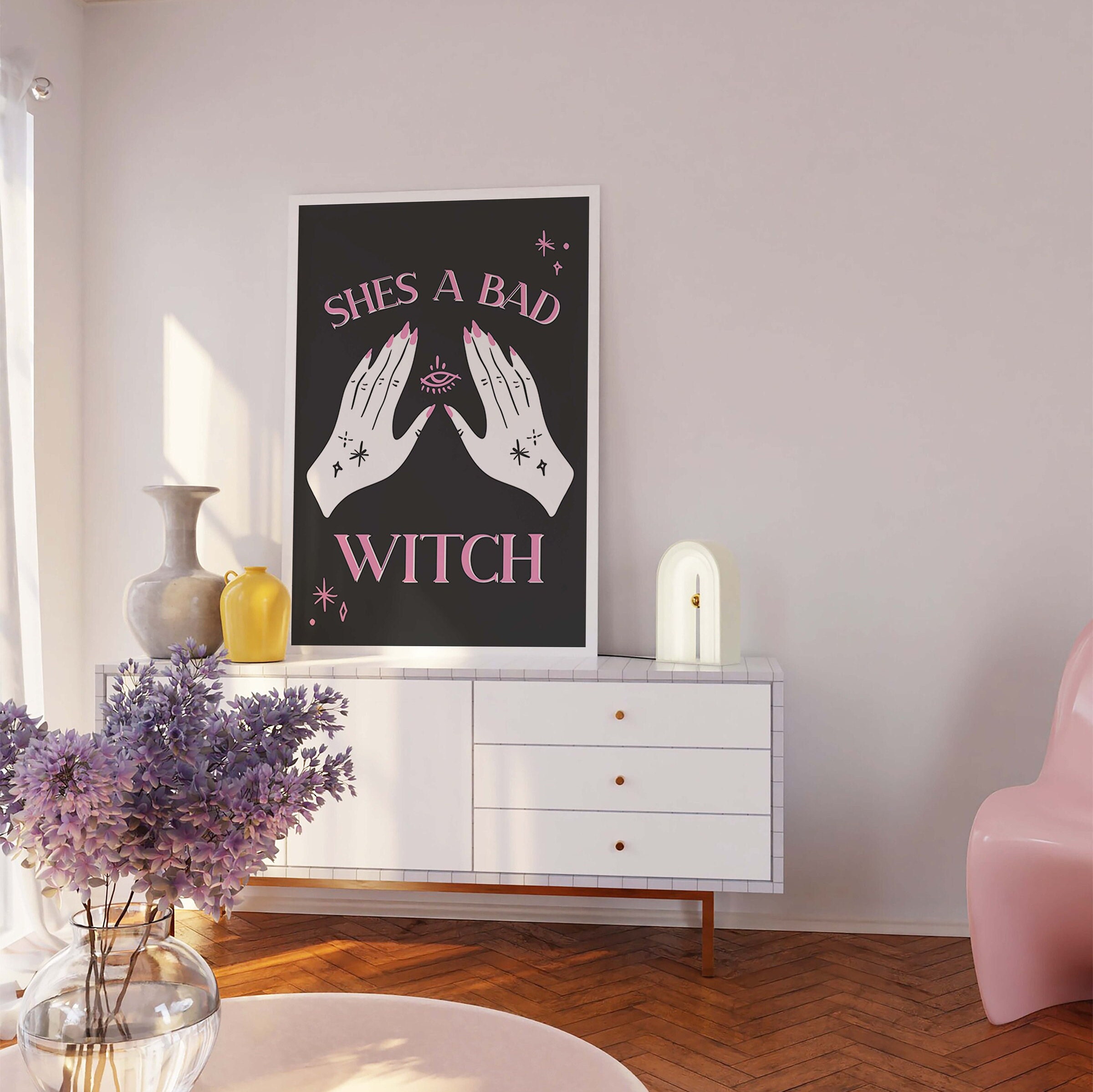 Shes A Bad Witch Print - Image 4
