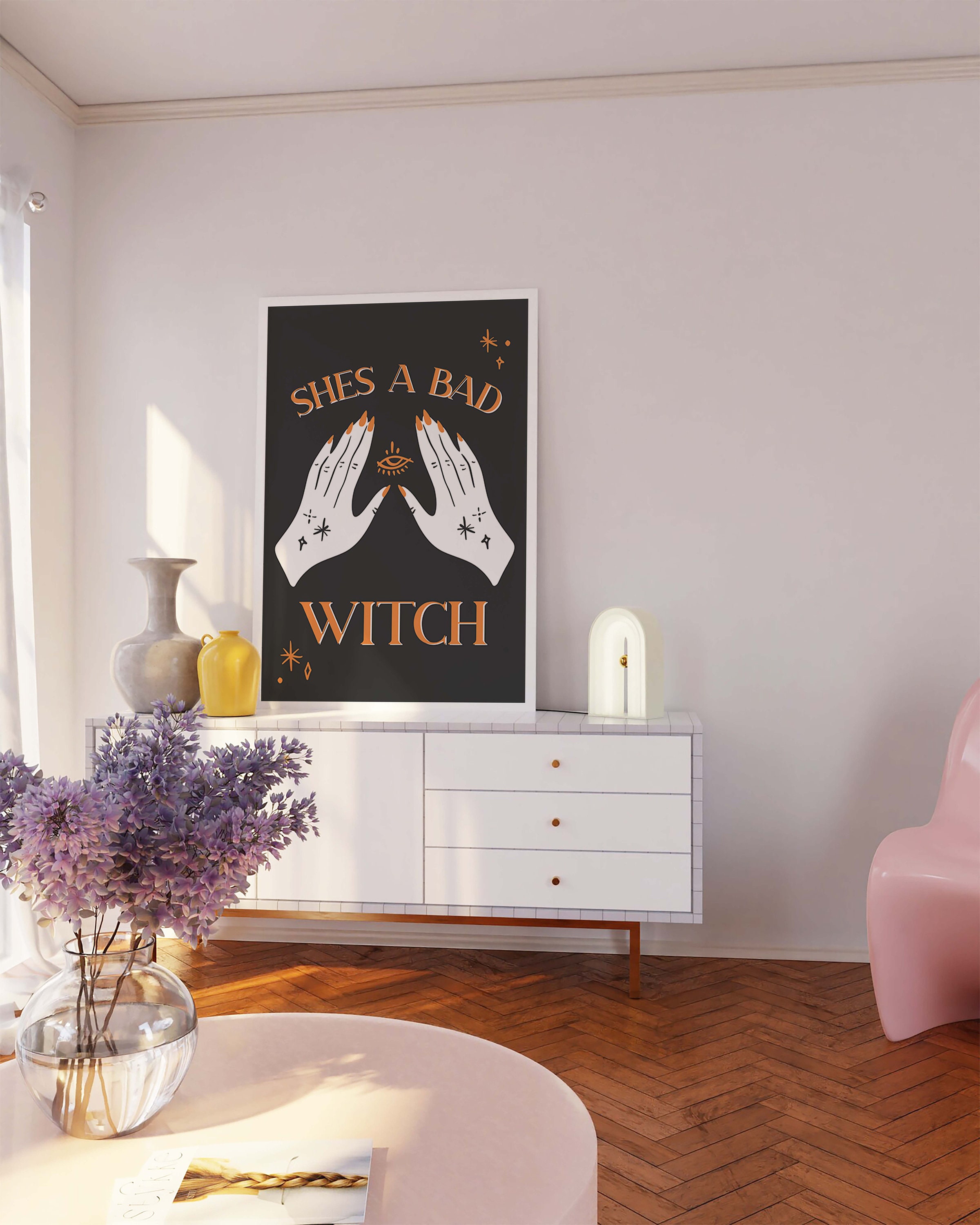 Shes A Bad Witch Print - Image 4