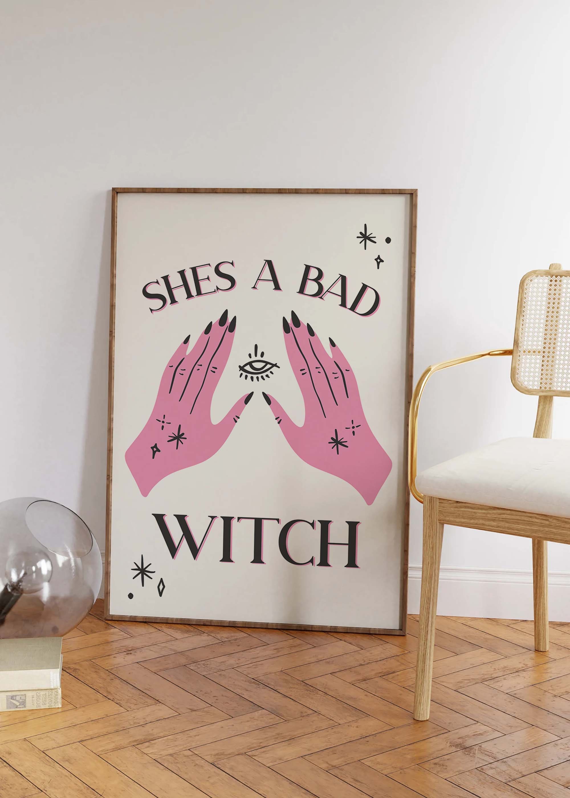 Shes A Bad Witch Print - Image 3