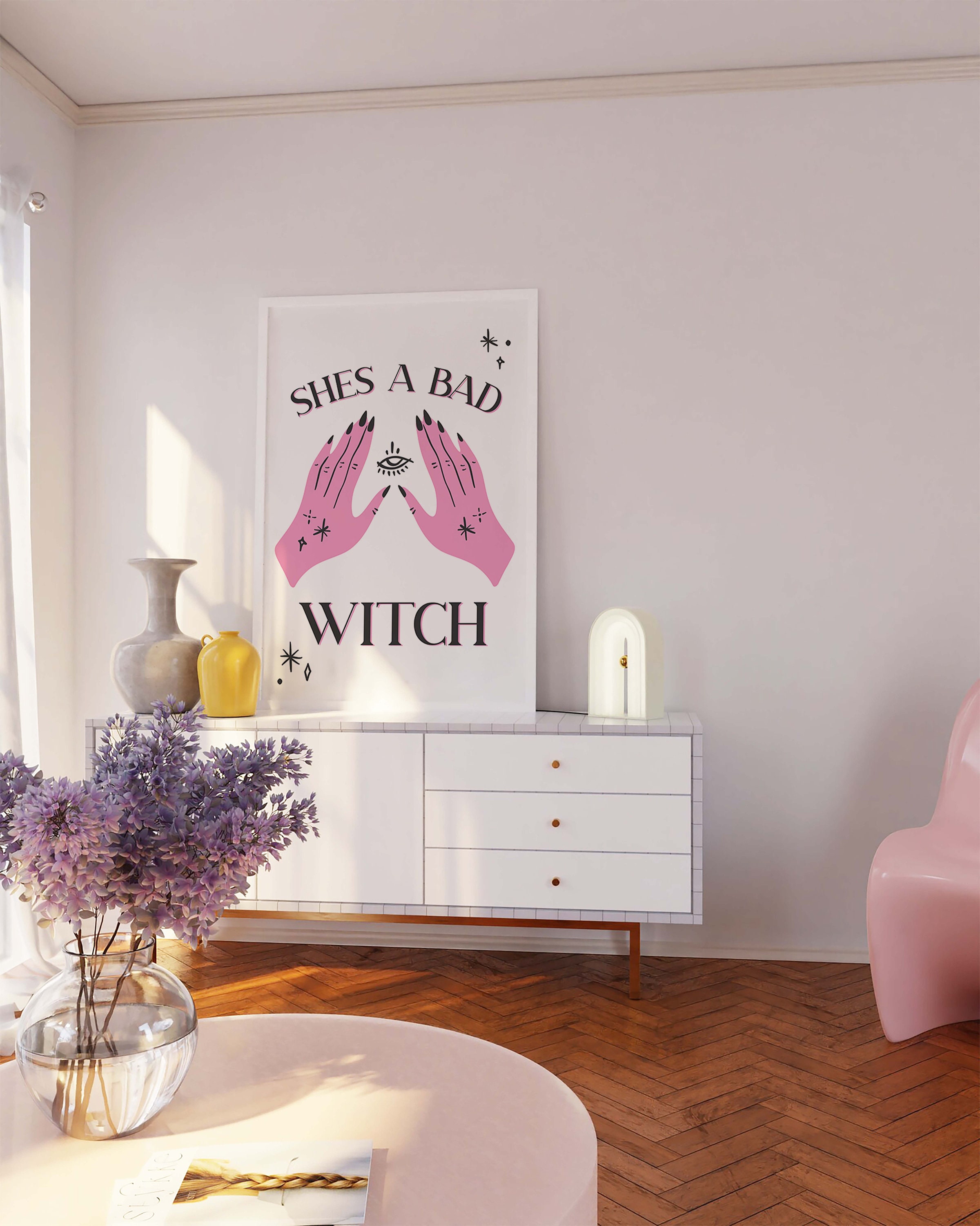 Shes A Bad Witch Print - Image 4
