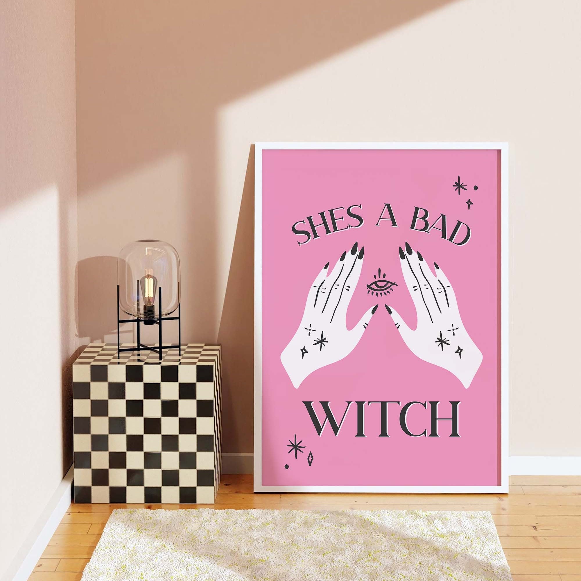 Shes A Bad Witch Print - Image 4