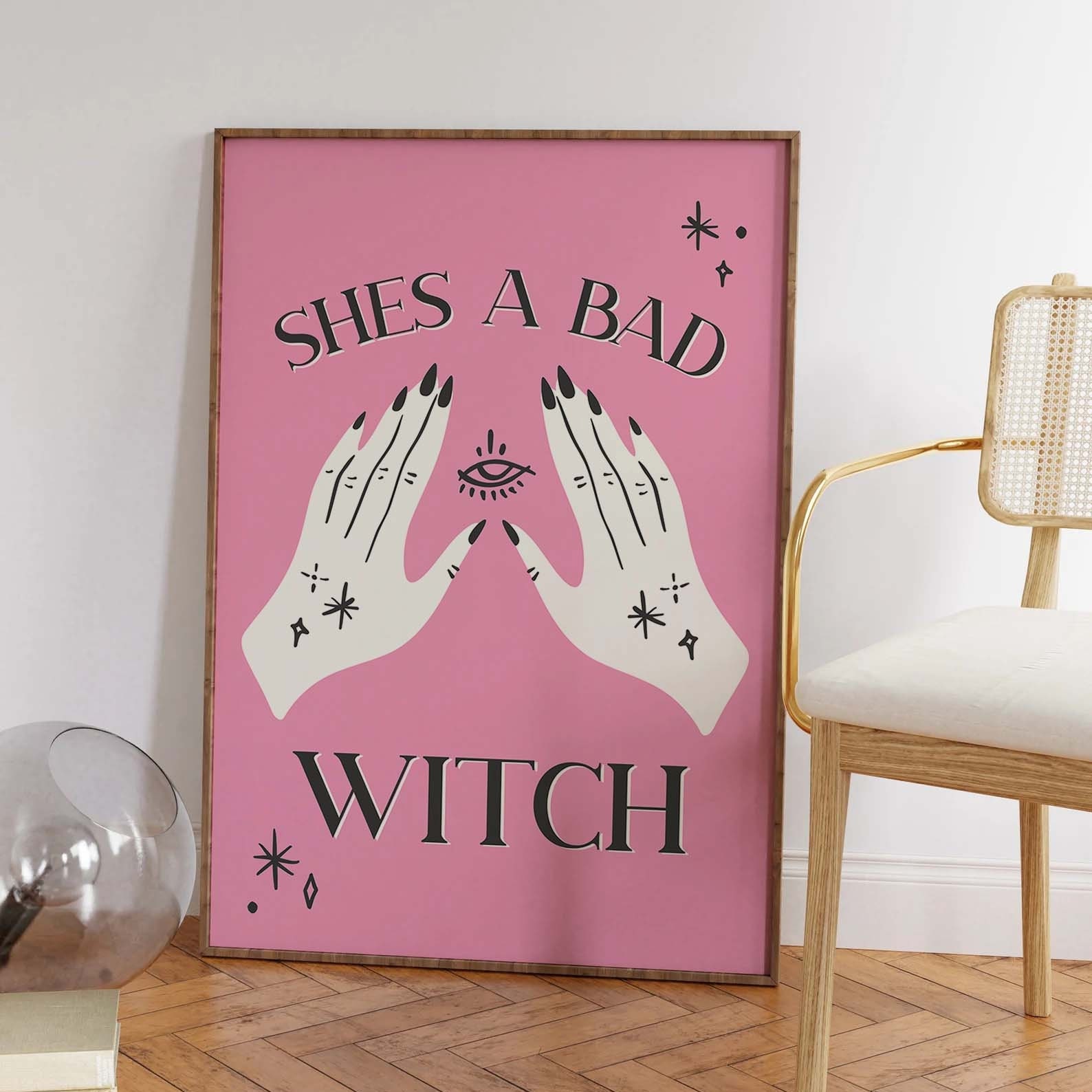 Shes A Bad Witch Print - Image 5