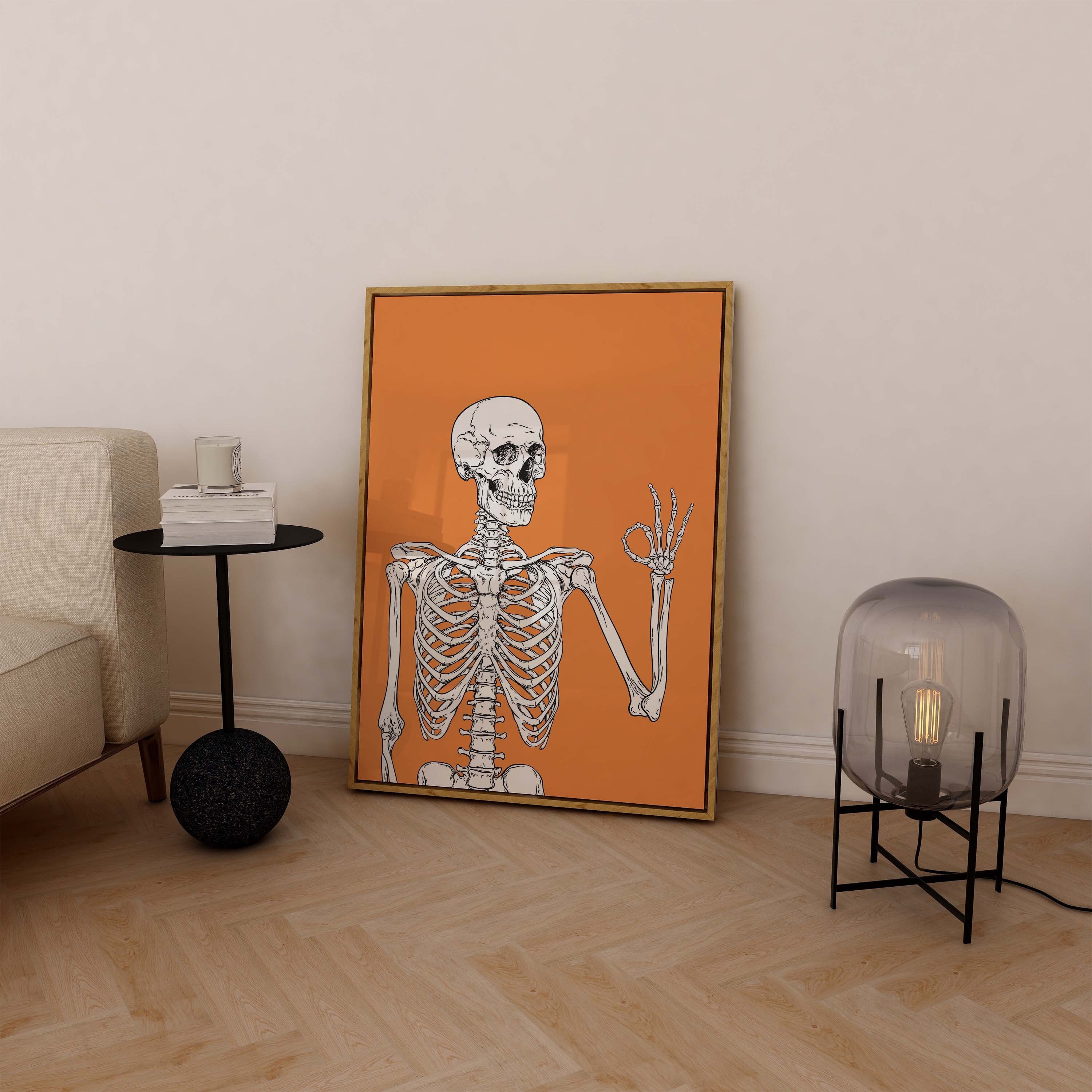 Skeleton Print